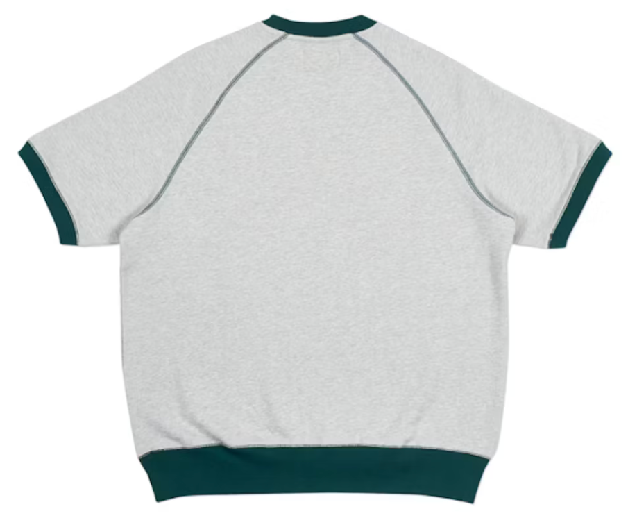 Palace Short Crew Grey Grey Marl/Green