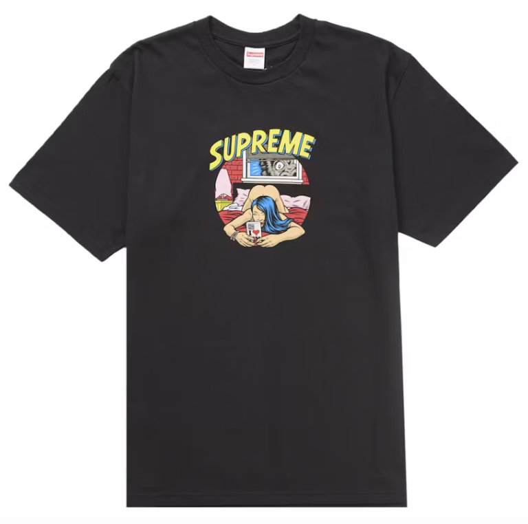 Supreme Bedroom Tee (SS25) Black