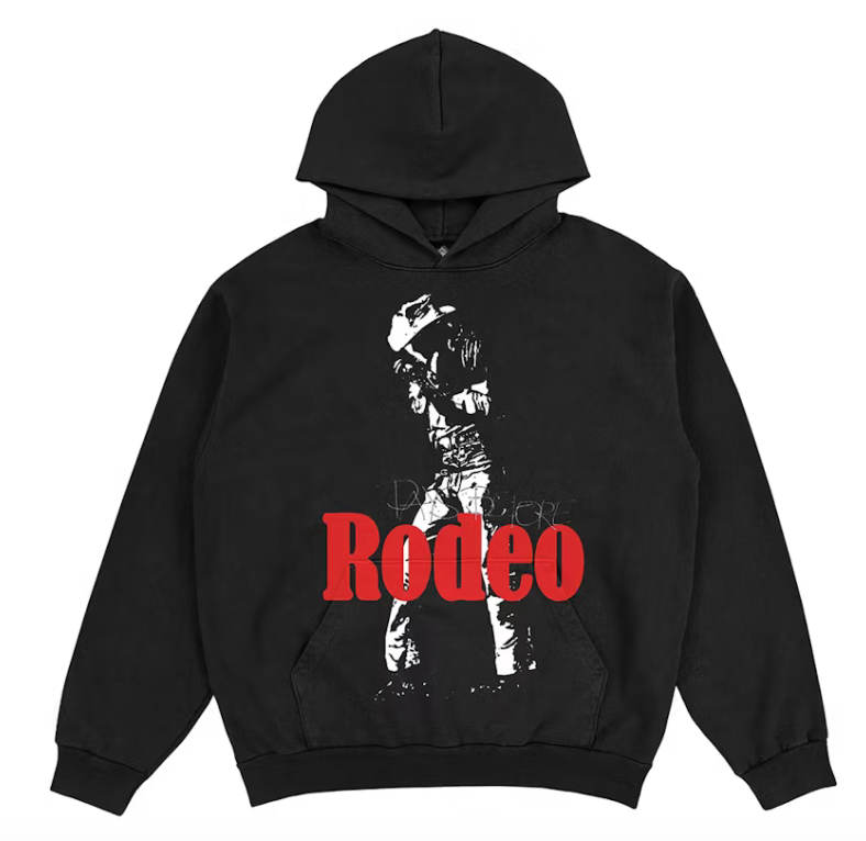 Travis Scott Rodeo Hoodie Black
