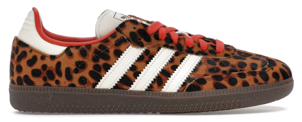 adidas Samba OG Preloved Red Leopard (Women's)