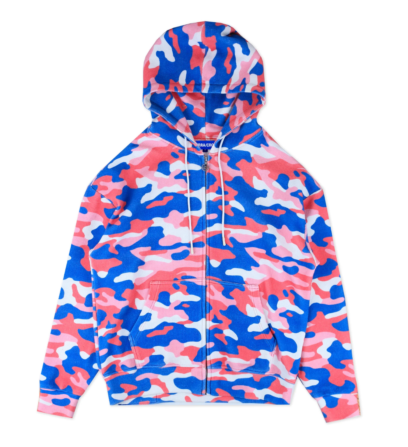93 Sierra/Crosses Pink Camo Thermal Zip Hoodie