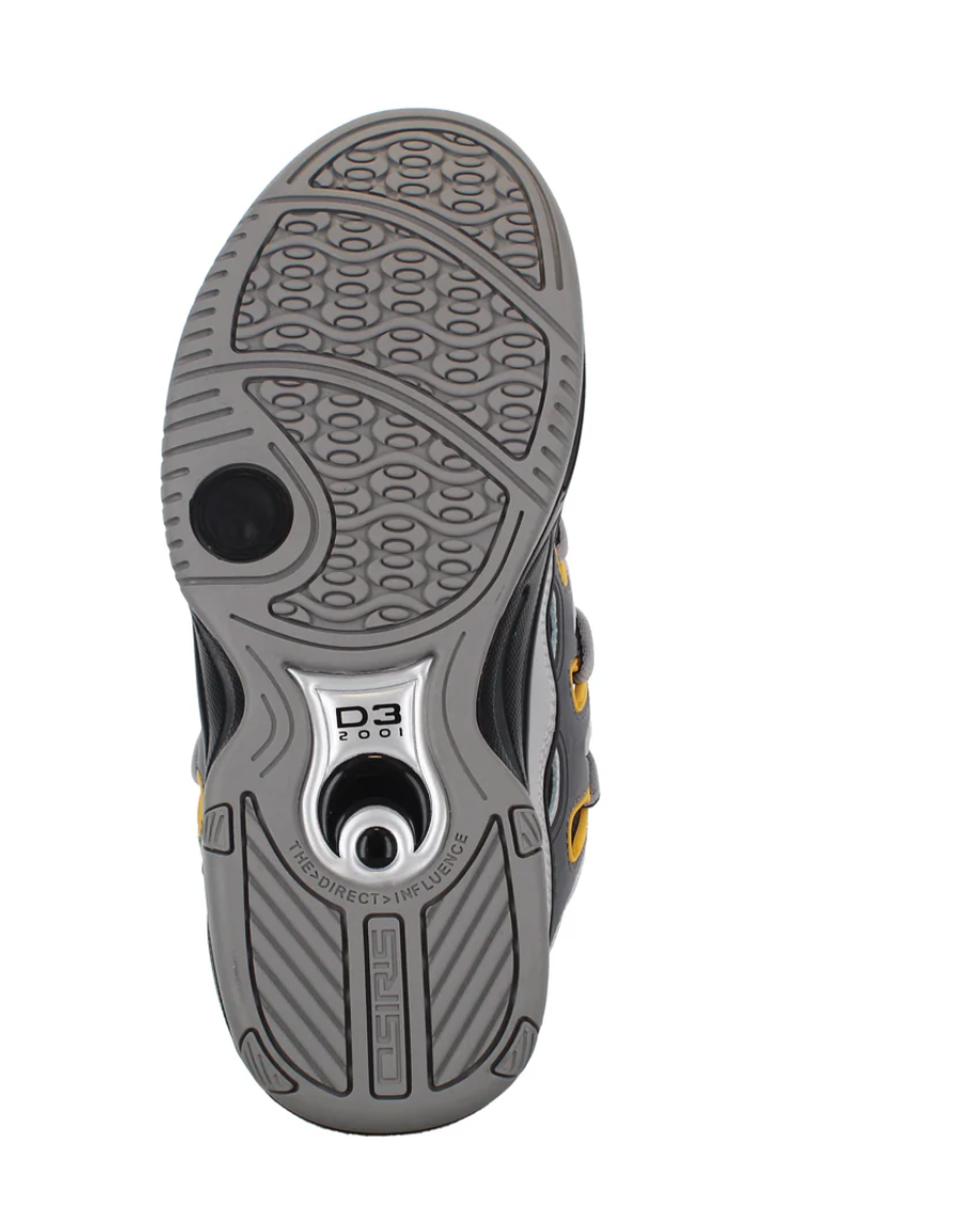 Osiris D3 2001 Grey/Black/Yellow