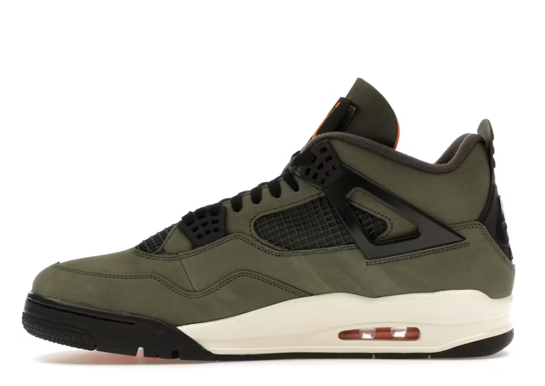 Jordan4 x Undefeated 'Deep Green' 2025