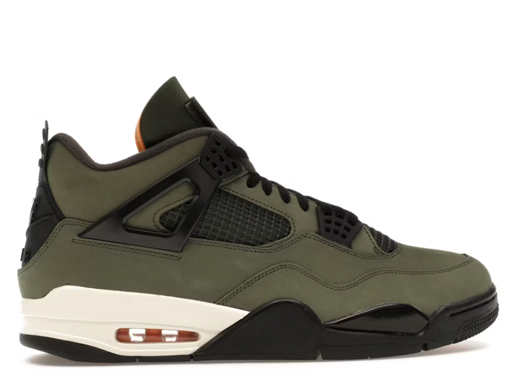 Jordan4 x Undefeated 'Deep Green' 2025