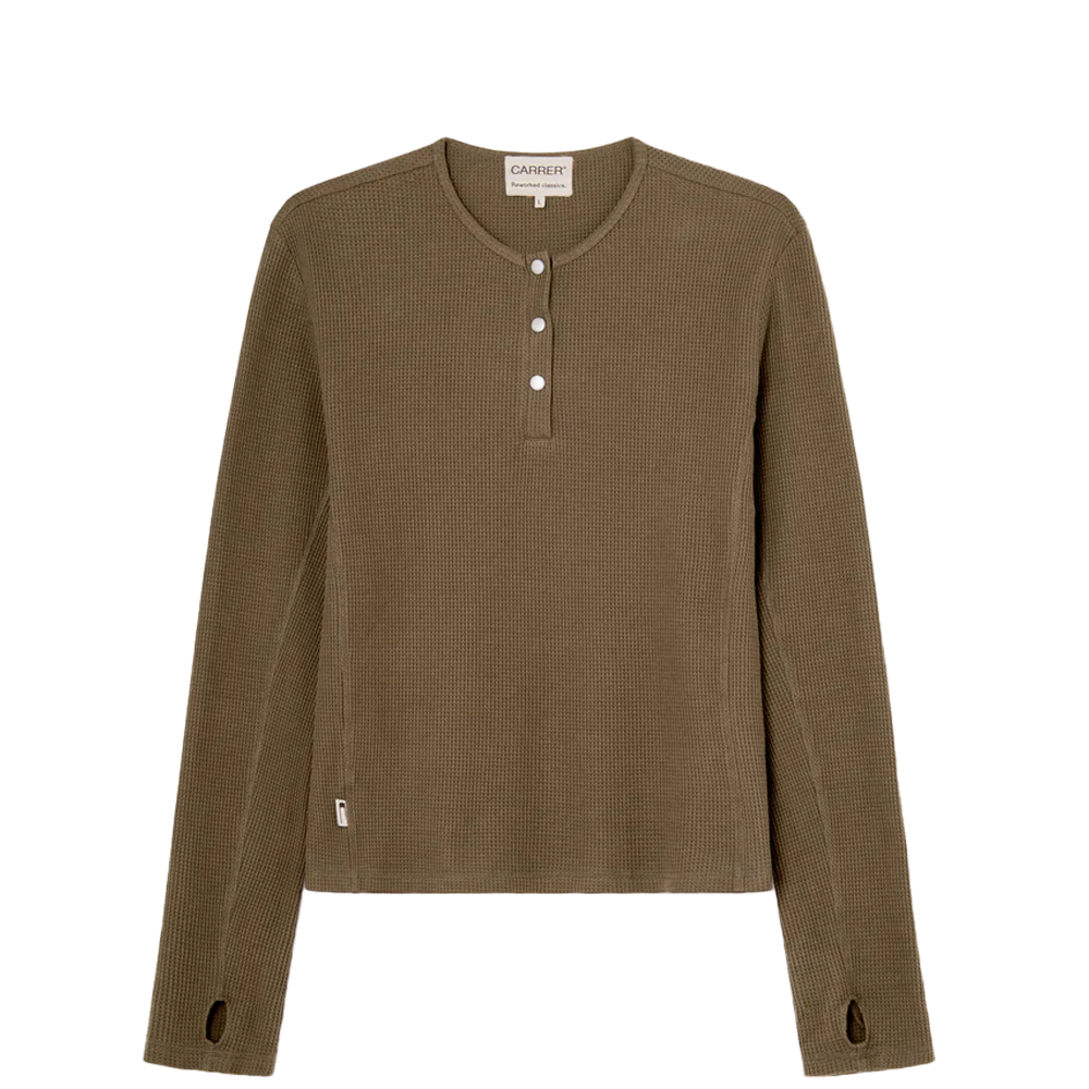 Carrer Lis Henley in Stone Brown