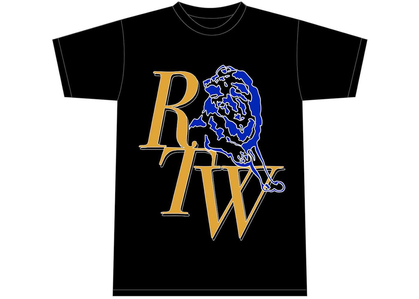 Corteiz Lion T-Shirt Schwarz
