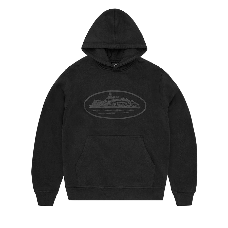 Corteiz Alcatraz Hoodie Schwarz 2025