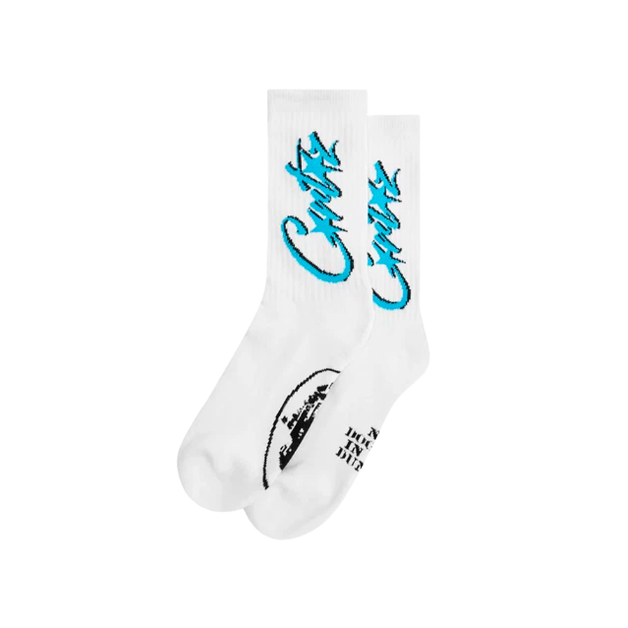Corteiz Allstarz Socken Babyblau