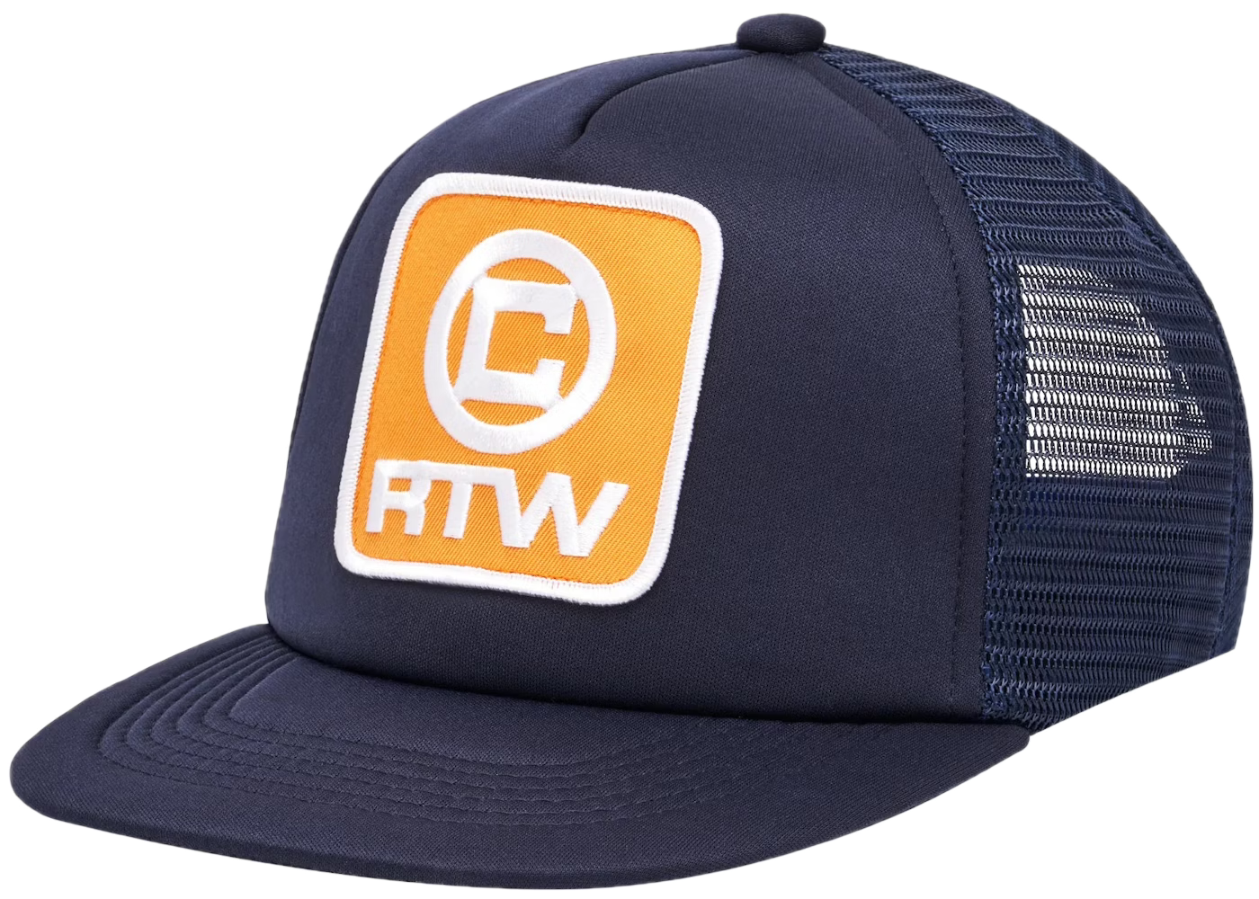 Corteiz Box Trucker Hat Navy