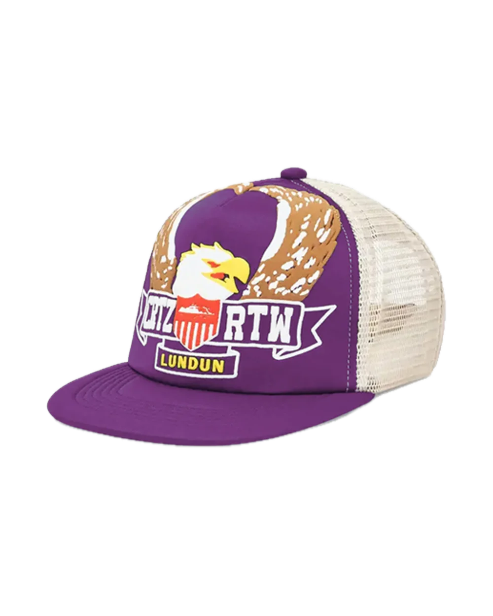 Corteiz Dipset Trucker Hat Purple