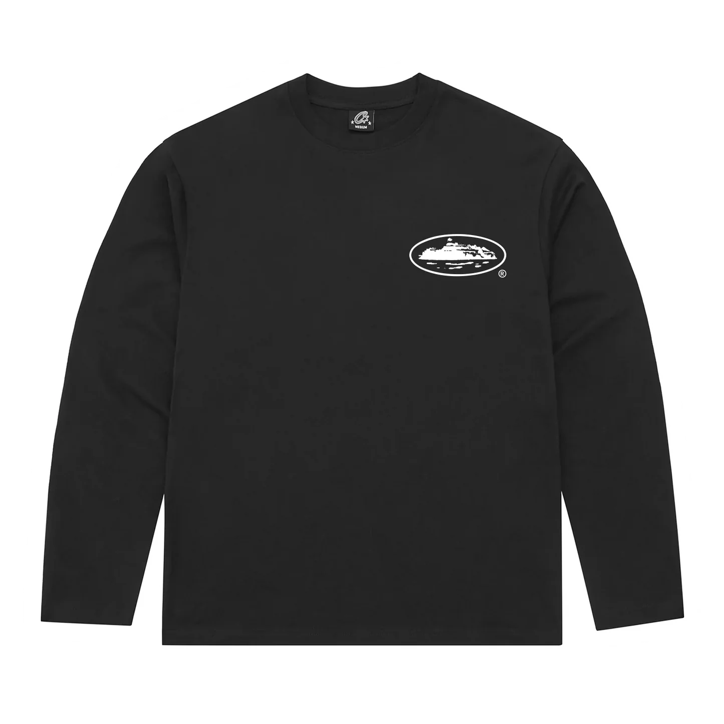 Corteiz OG Island Longsleeve Tee Black