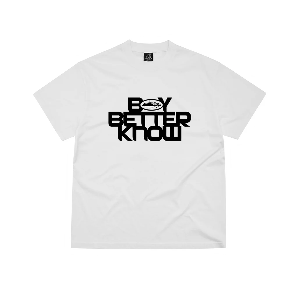 Corteiz BBK Alcatraz T-Shirt Weiß