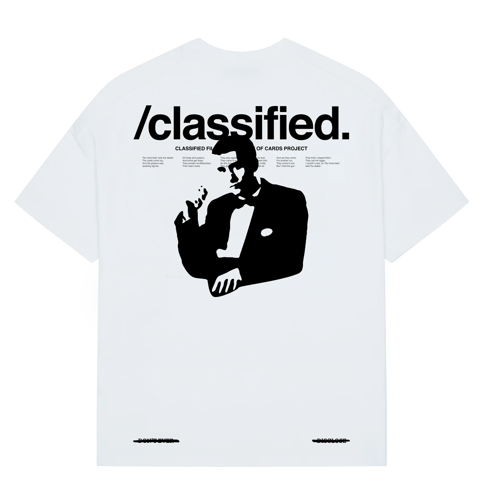 Klassifiziertes Croupier-T-Shirt