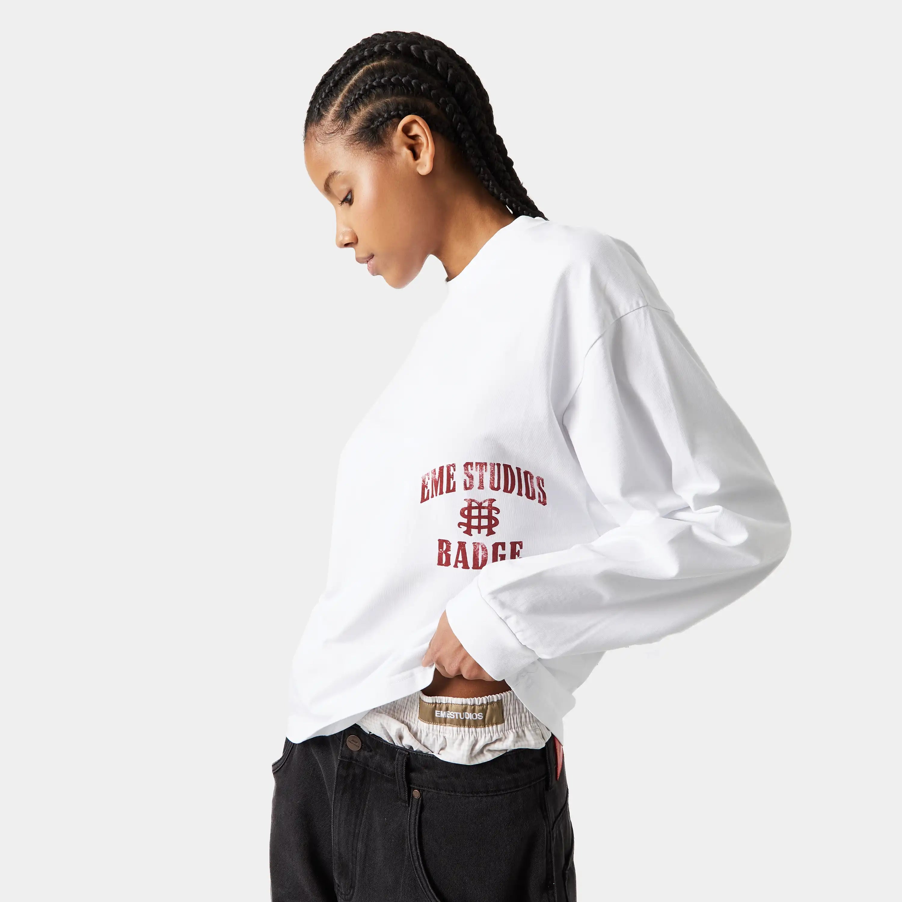 Eme Studios Badge Pearl Long Sleeve