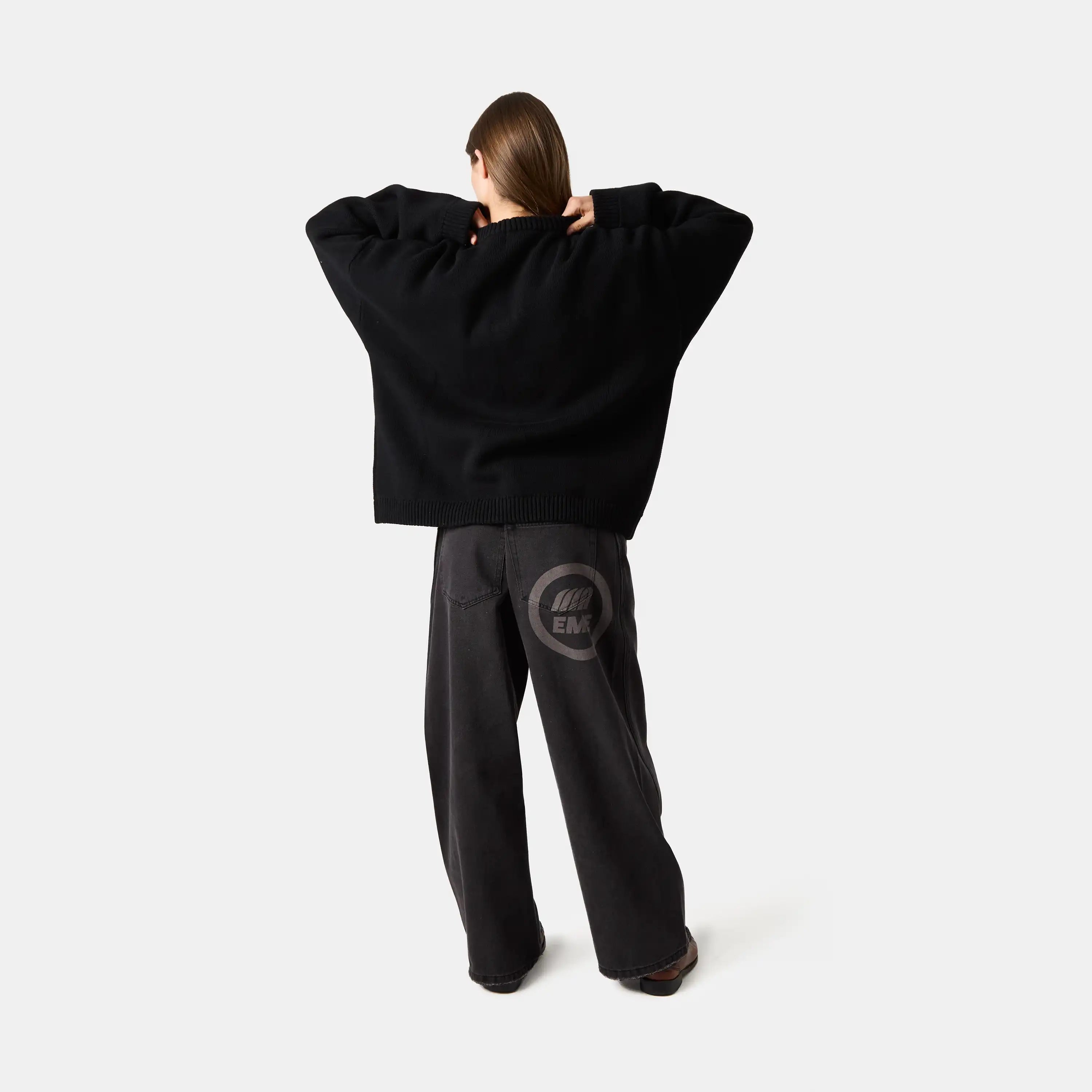 Eme Studios Master Flag Shadow Knit Sweater