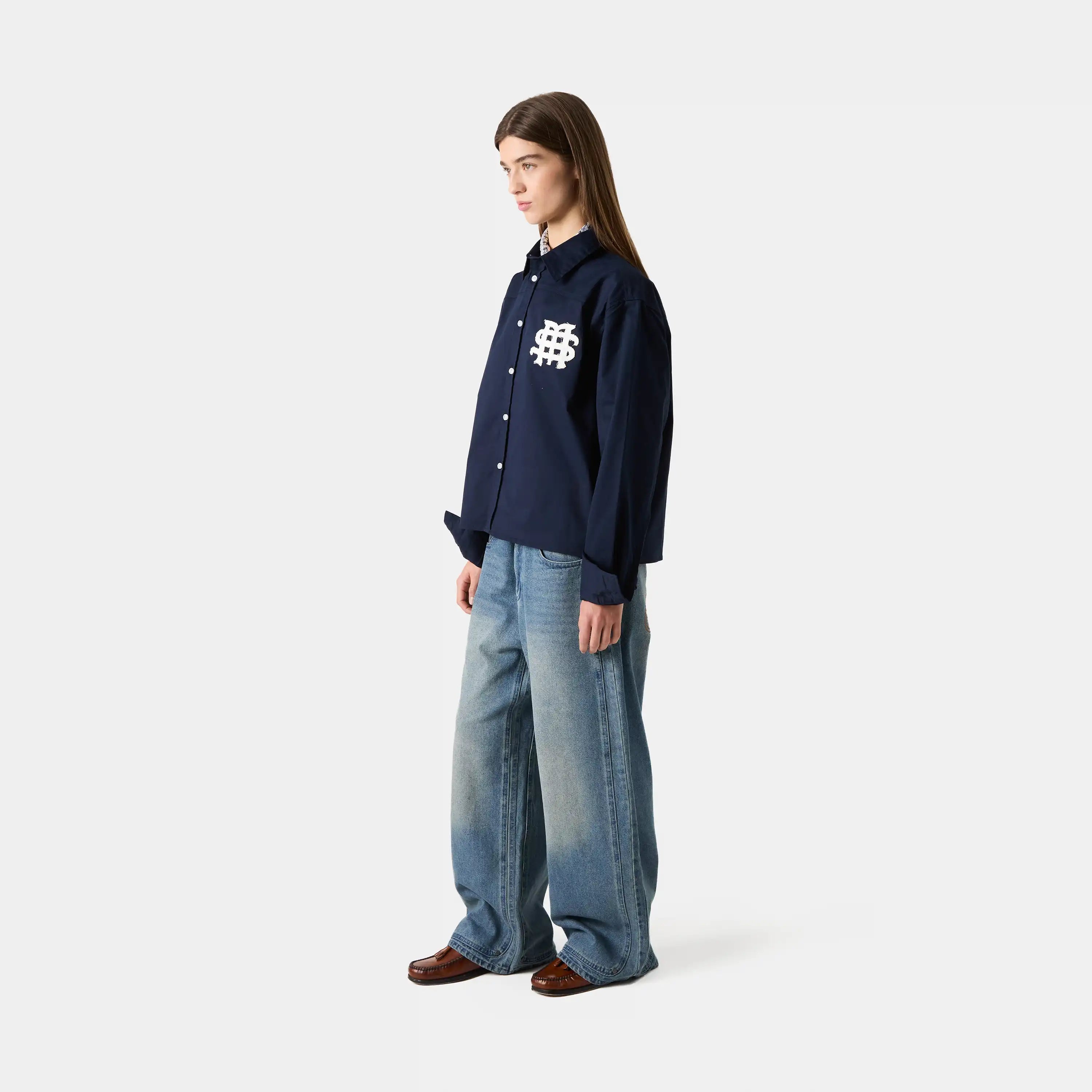 Eme Studios Badge Navy Shirt