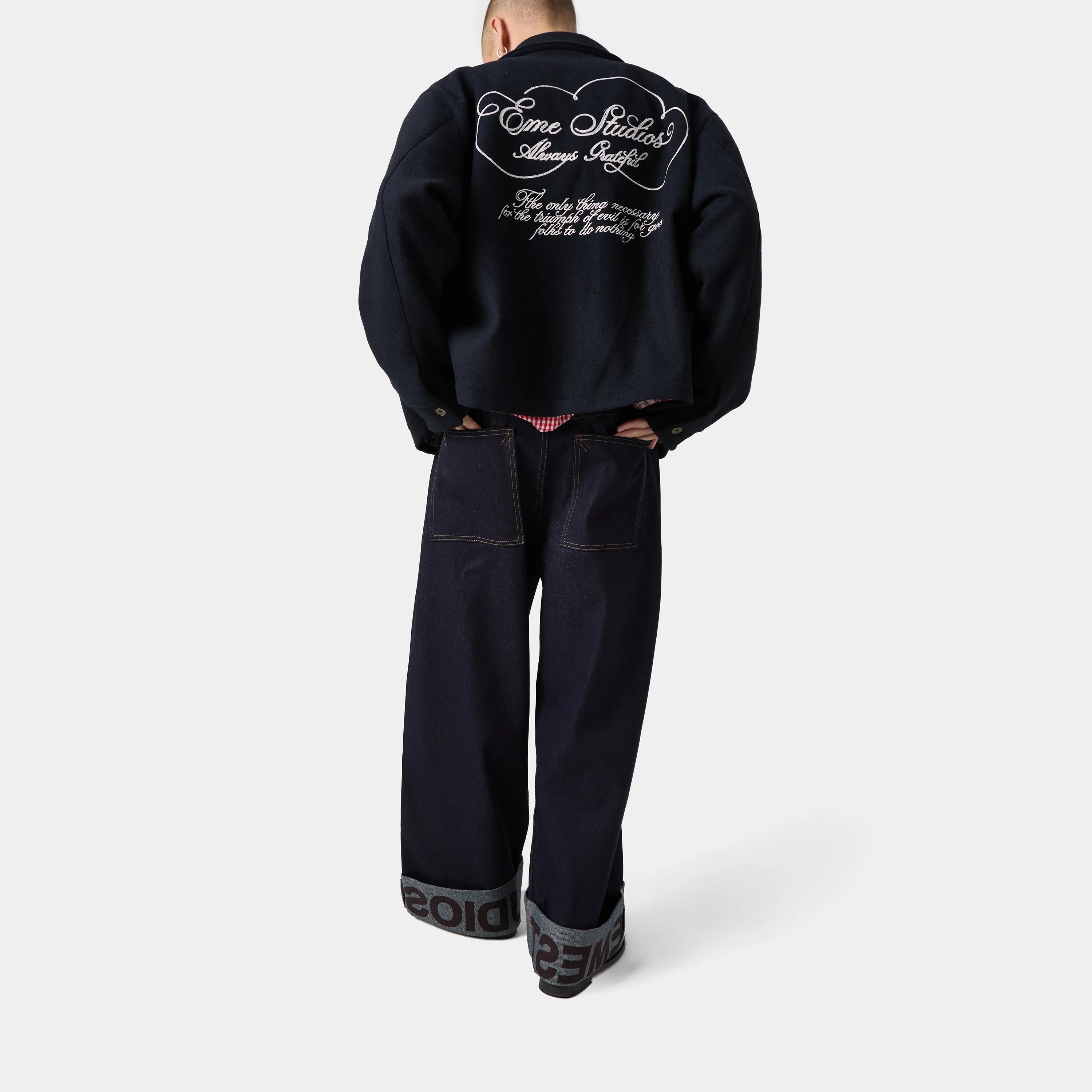 Eme Studios Riot Turned Raw Jeans