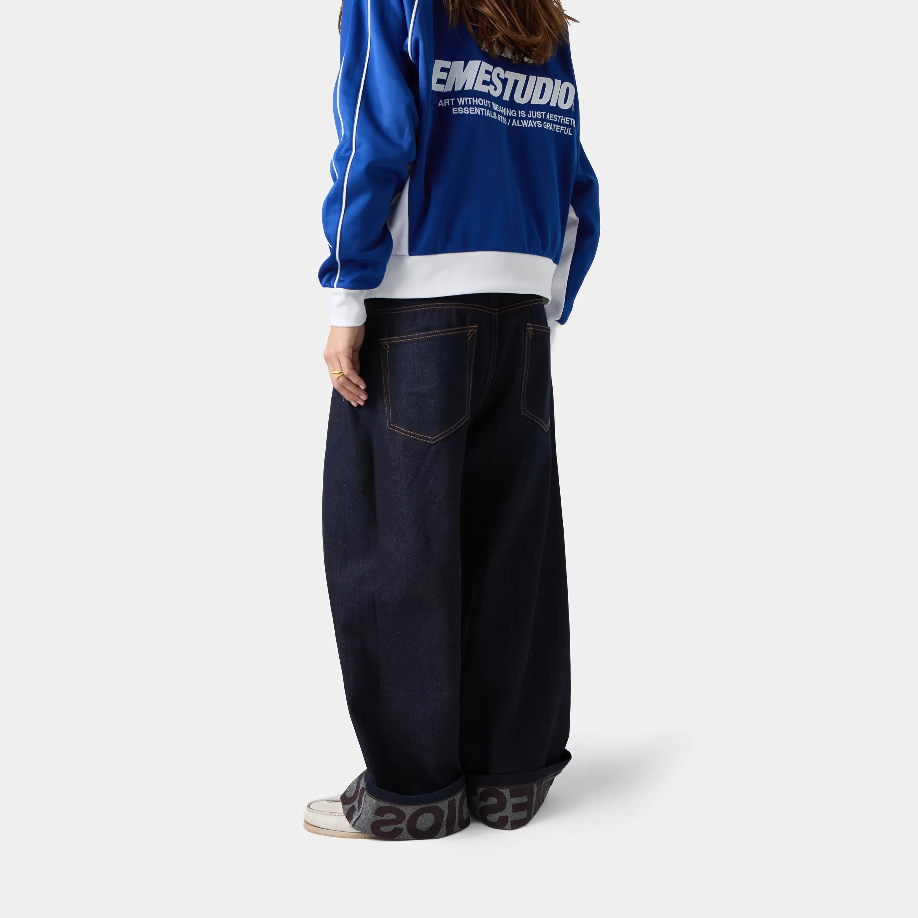 Eme Studios Riot Turned Raw Jeans