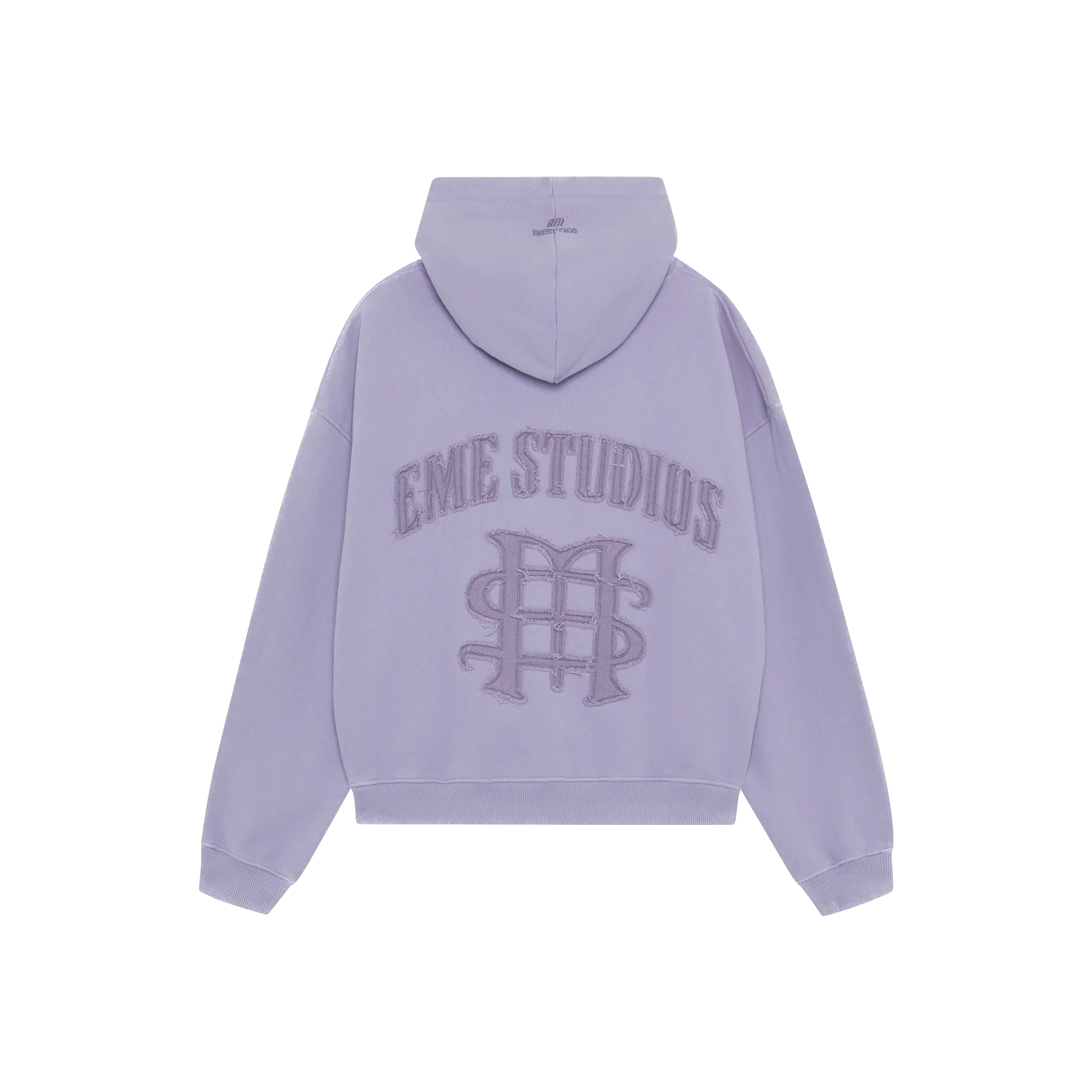 Eme Studios – Täglicher, übergroßer Kapuzenpullover in Lavendel