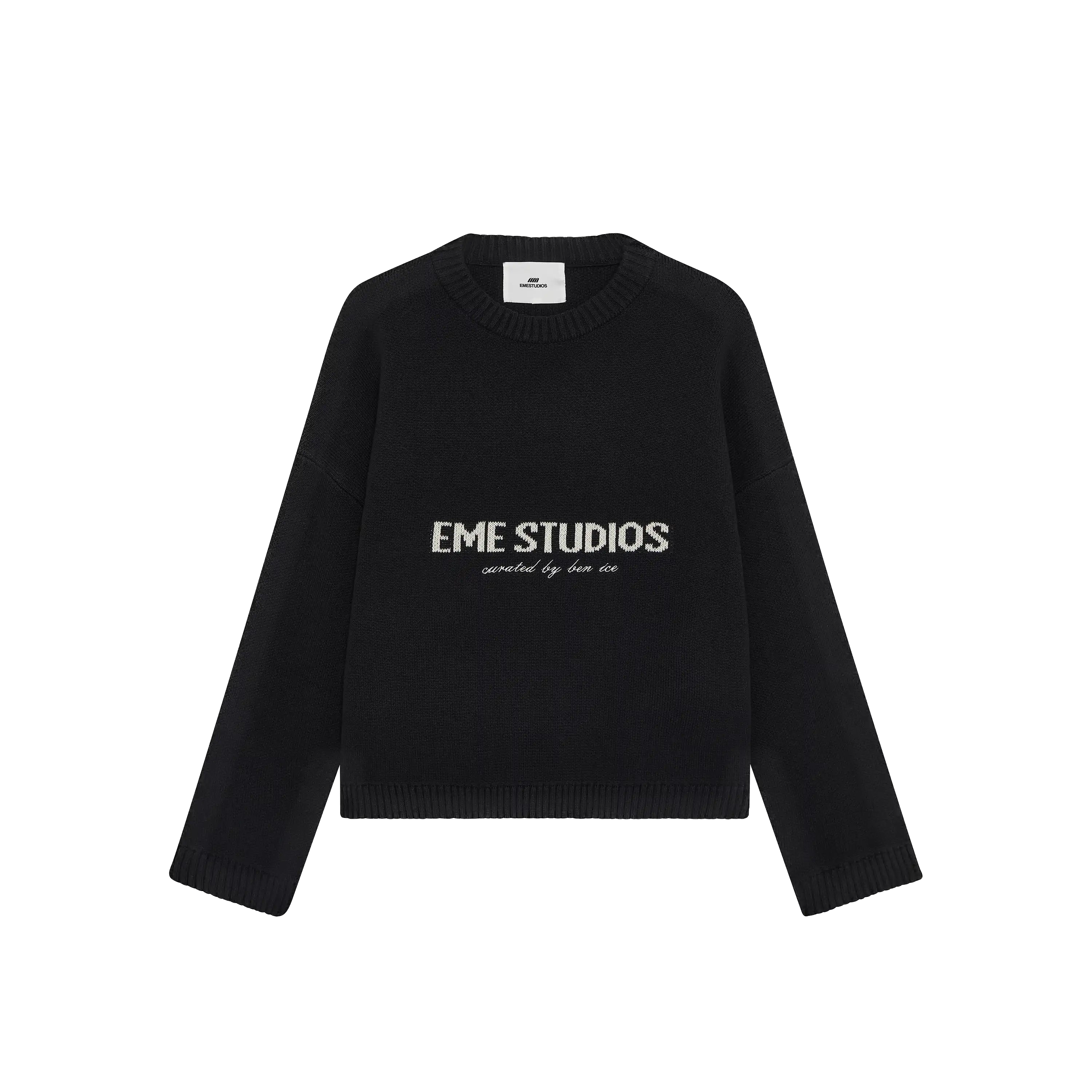 Eme Studios Master Flag Shadow Knit Sweater