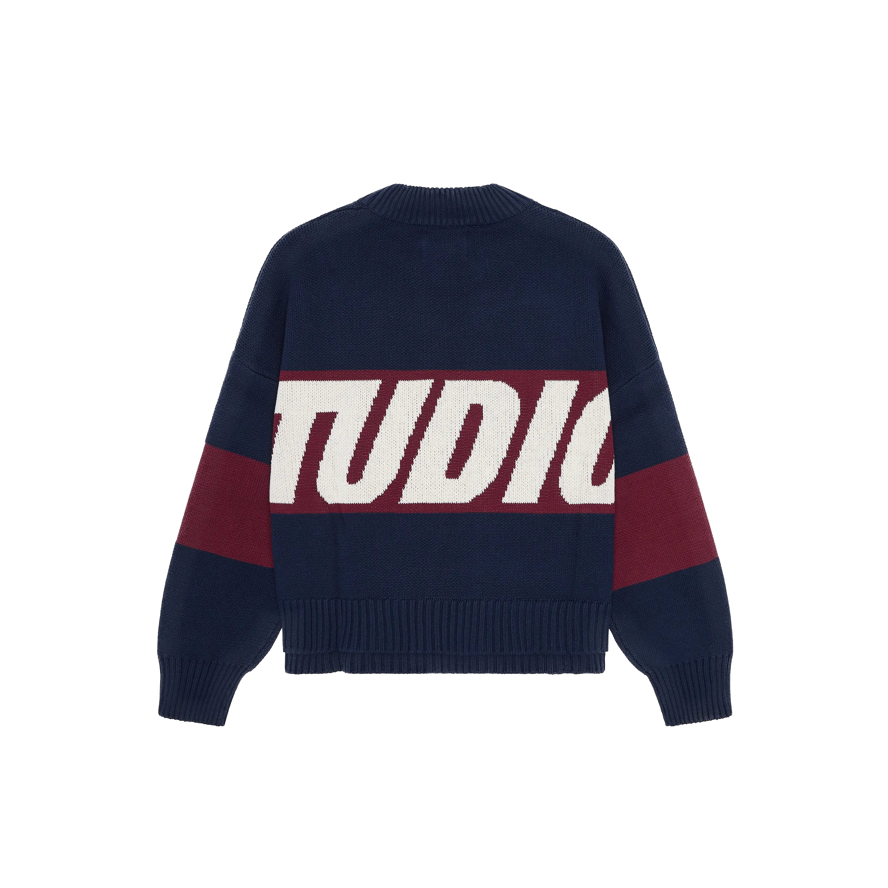 Eme Studios Thrill Indigo Knit Sweater