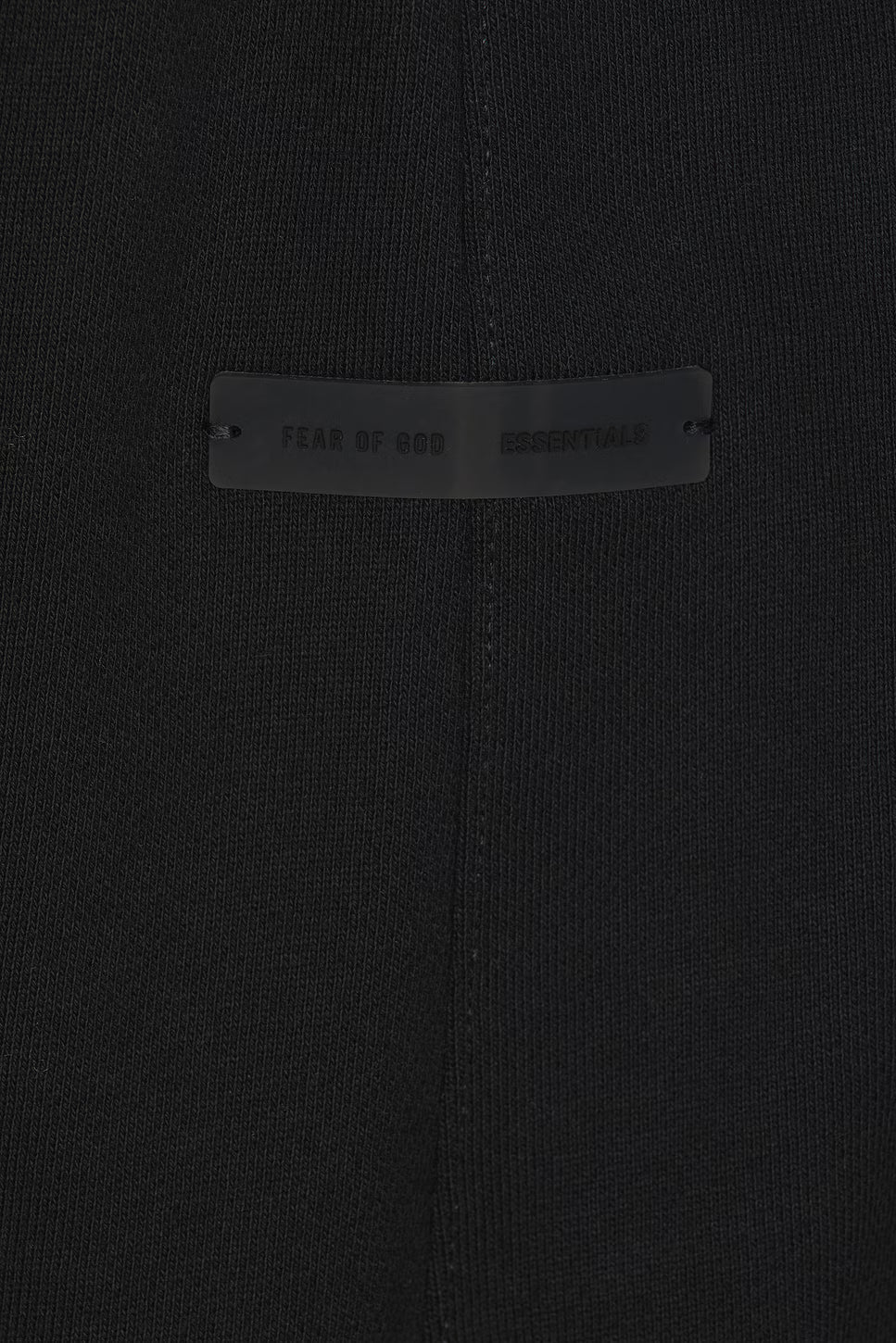Fear of God ESSENTIALS Fußball-Fleece-Shorts Tiefschwarz