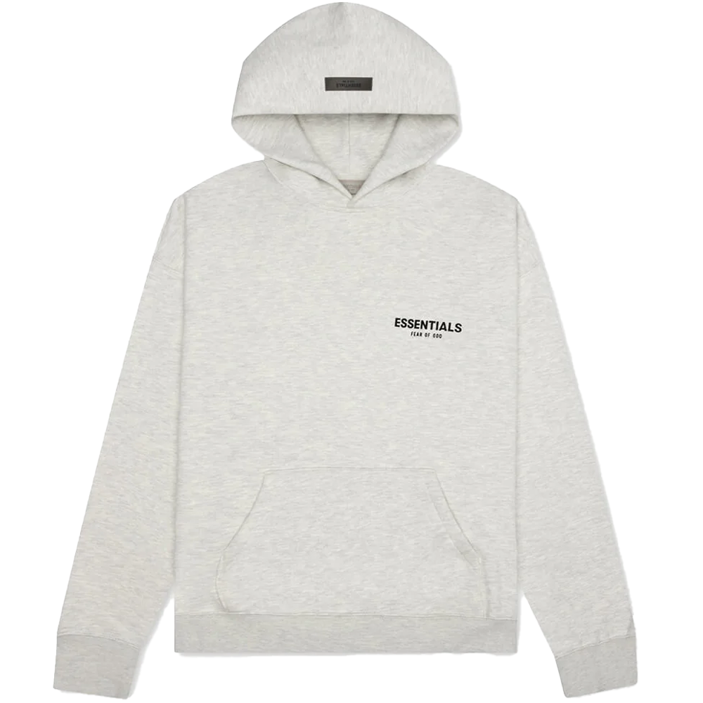 Fear of God Essentials Core Collection Pullover Hoodie Light Heather Oatmeal