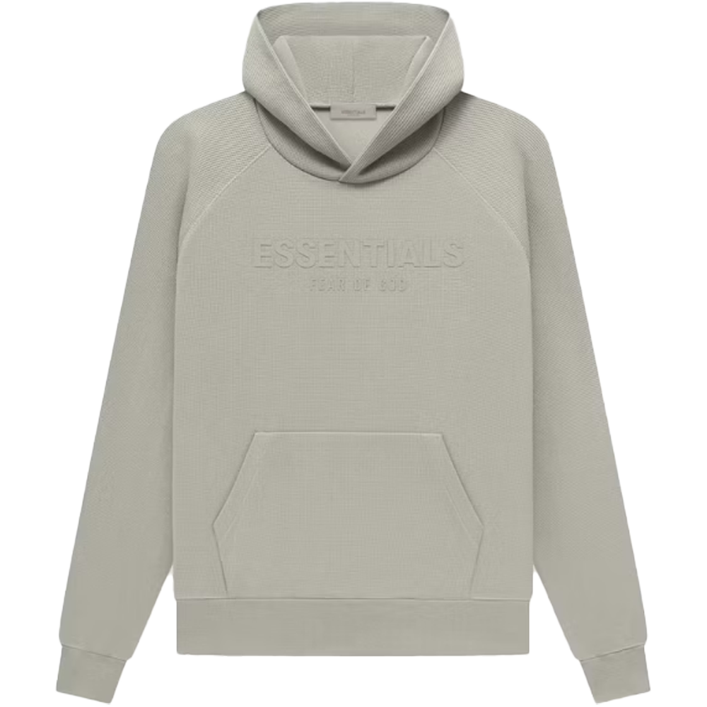 Fear of God Essentials Waffle Raglan Hoodie Seal