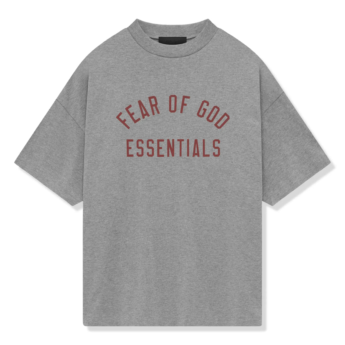 Fear Of God Essentials Jersey Crewneck Shirt (FW24) Dark Heather