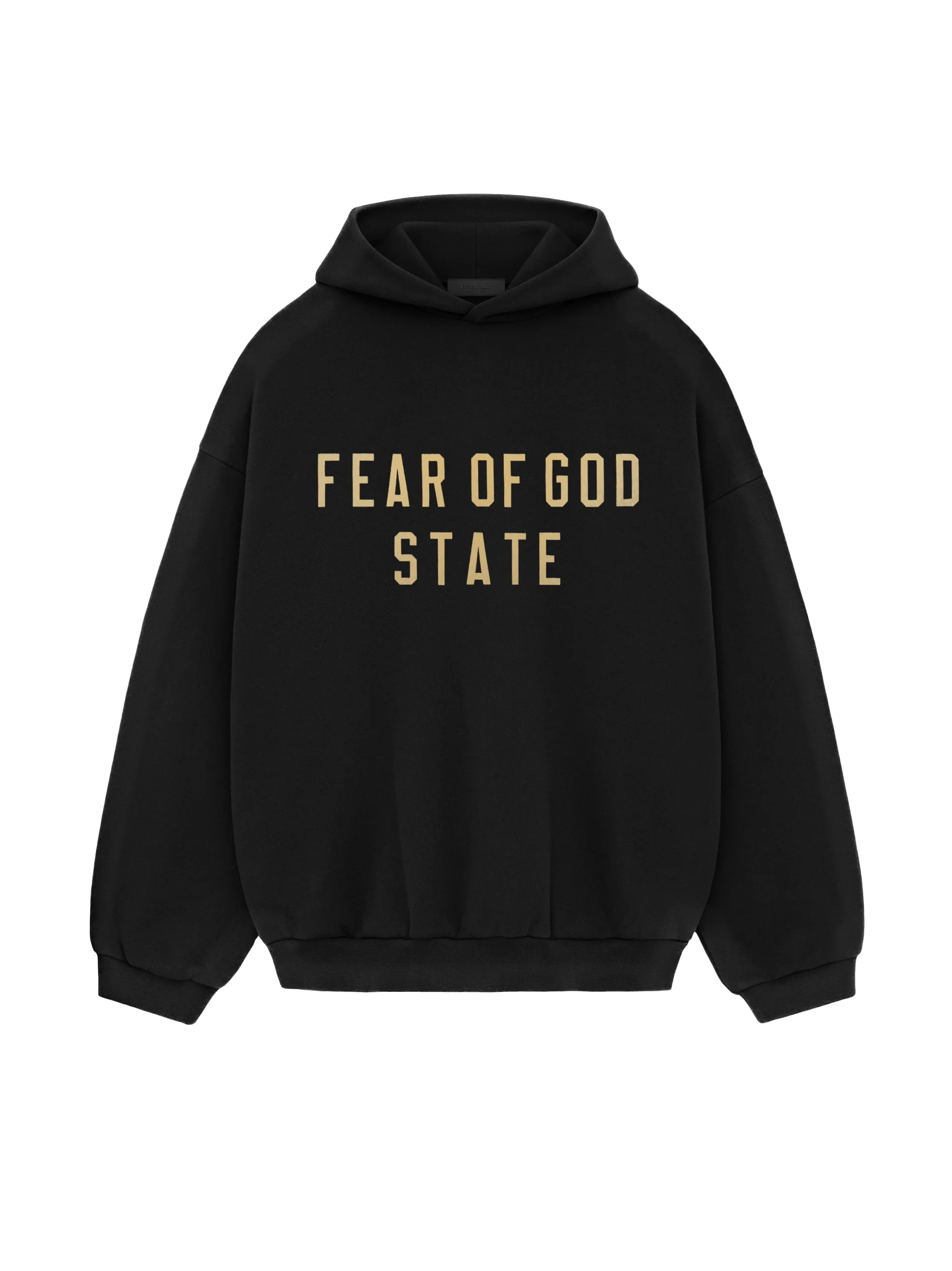 Fear of God Essentials Fleece Hoodie Black