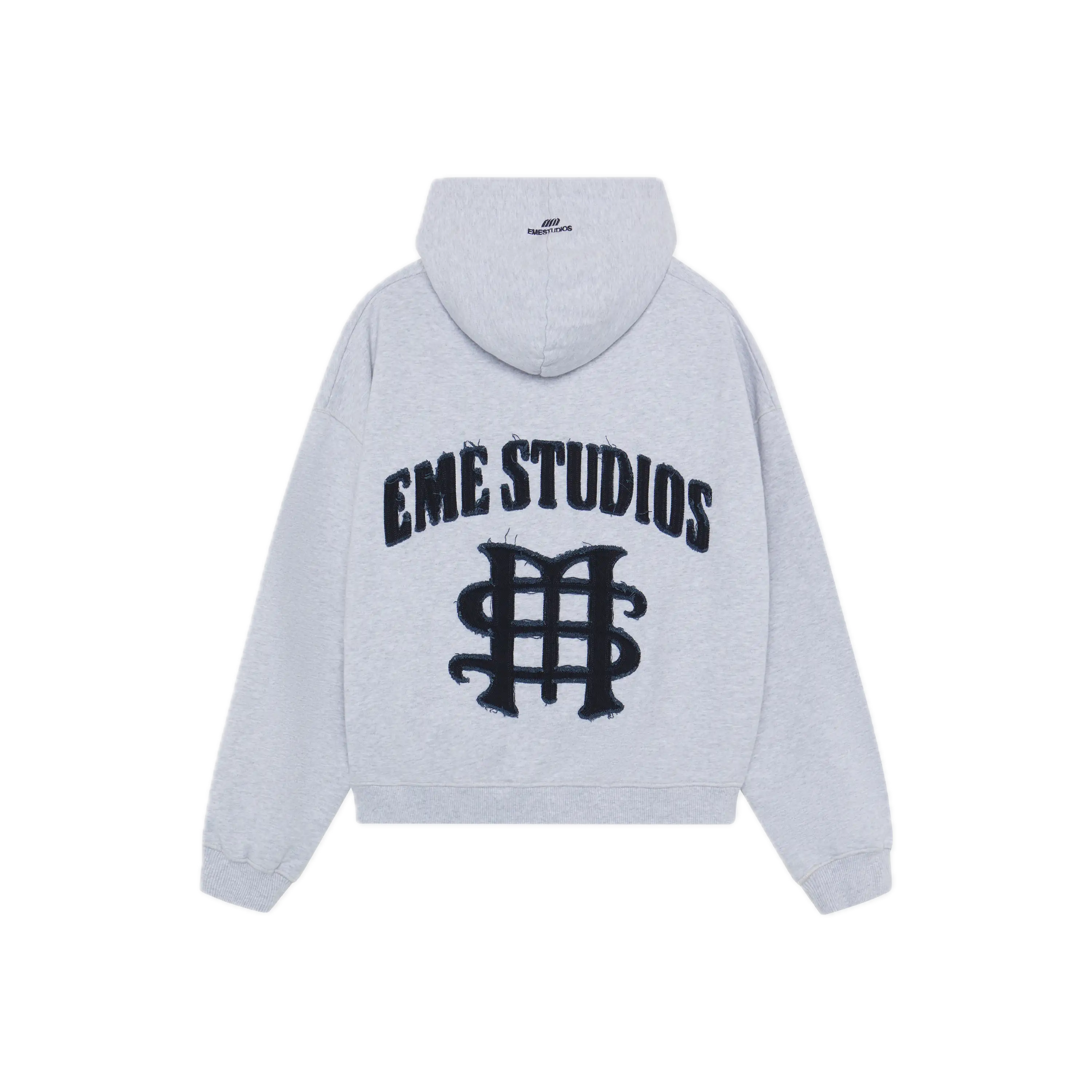 Eme Studios Daily Heather Grey Oversized Hoodie