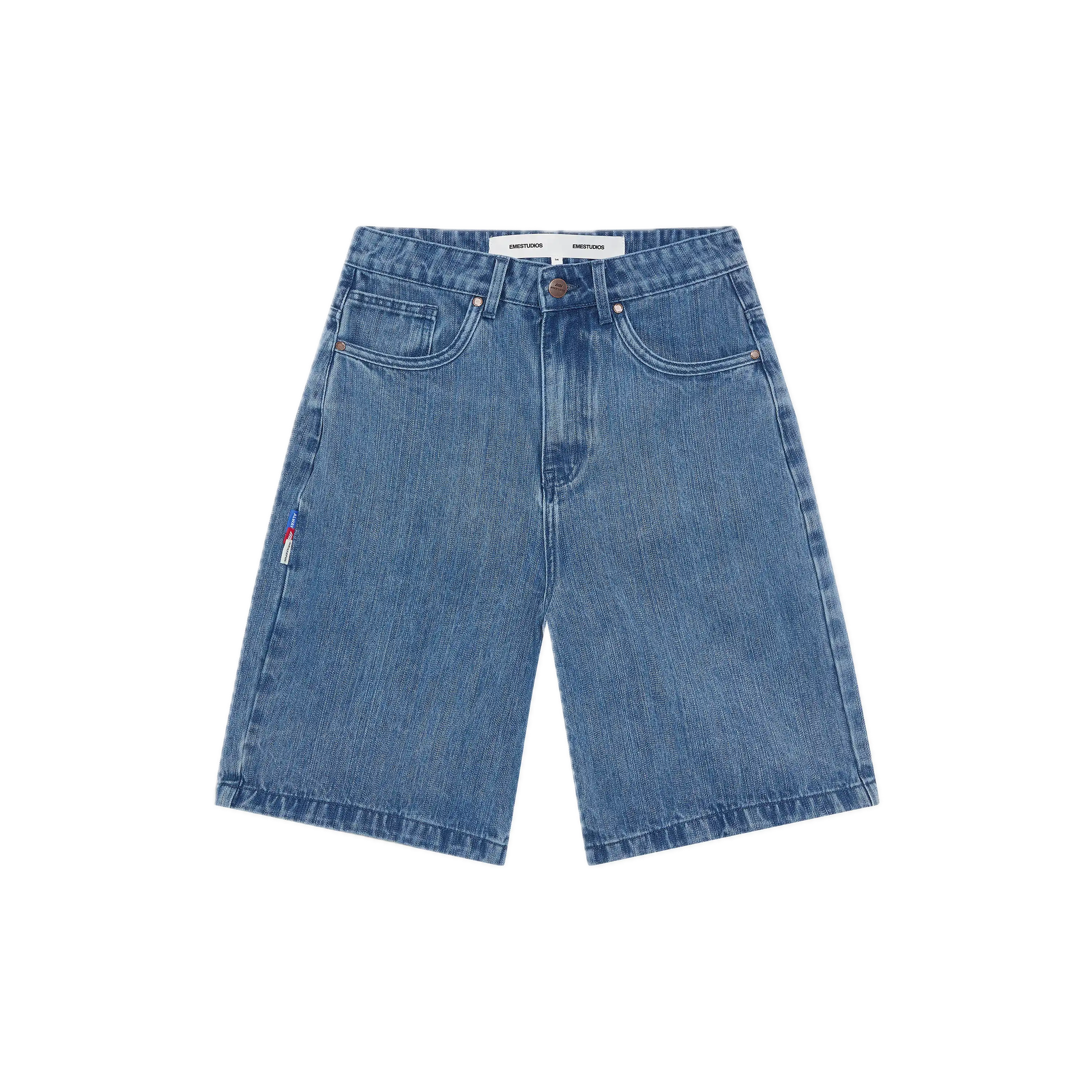 Eme Studios Andy Scratch Denim Jorts