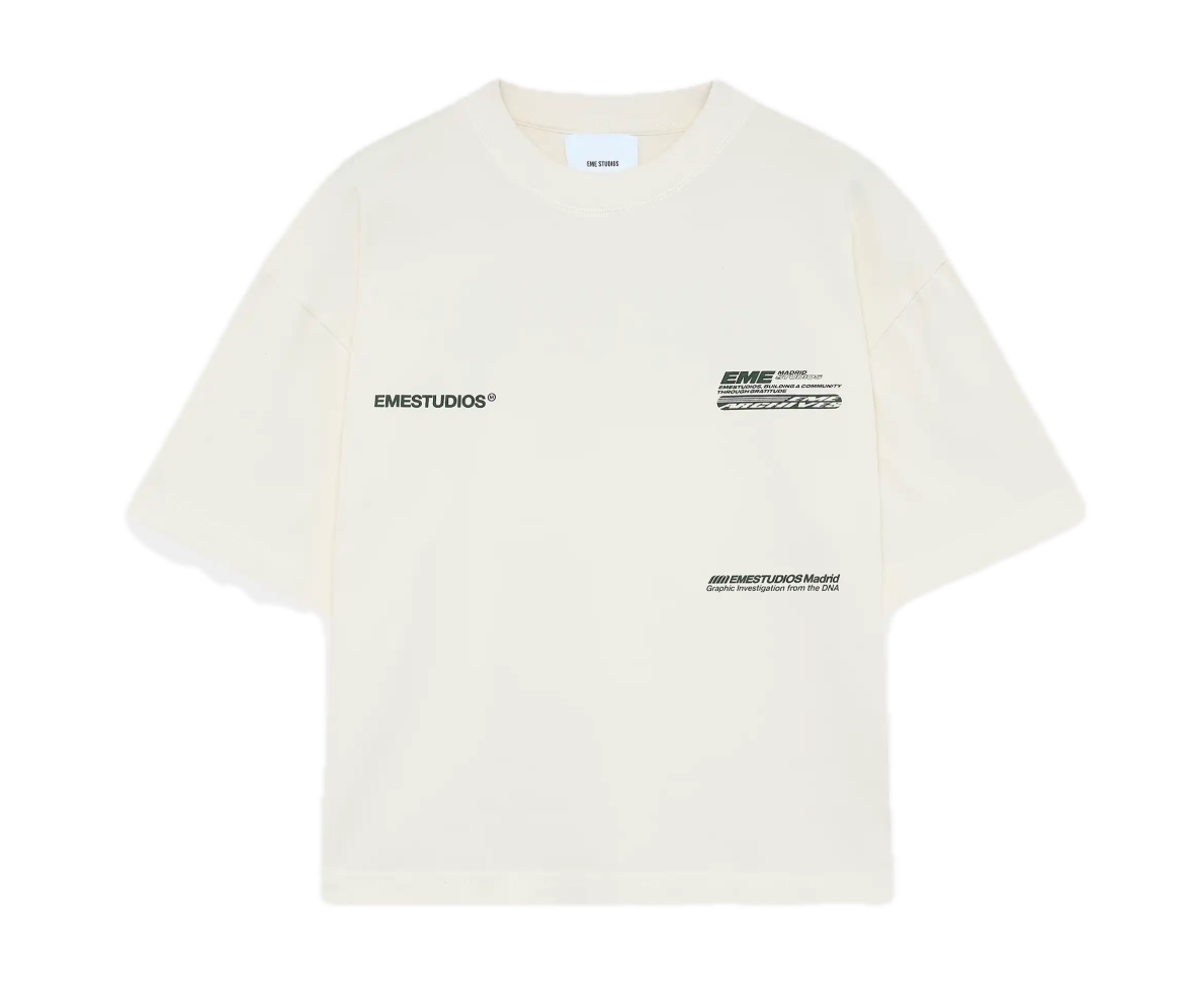 Eme Studios DNA Off Sand Oversized Tee