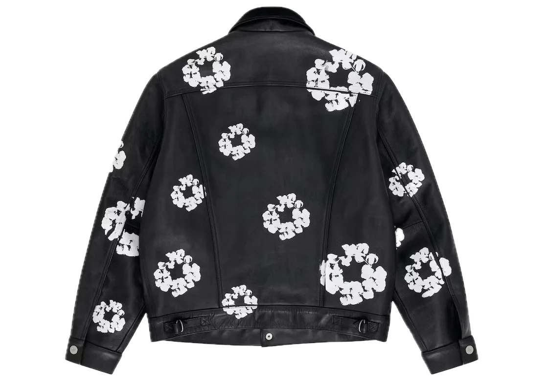 Denim Tears x Levi's Leather Cotton Wreath Type-3 Jacket