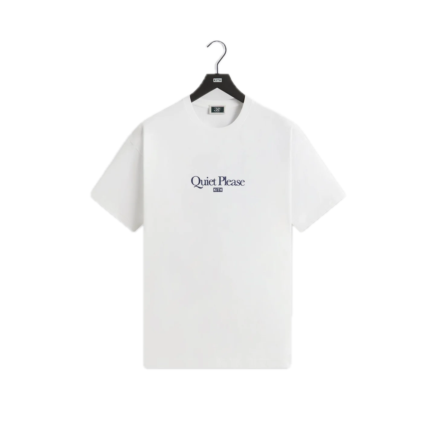 Kith for Wilson – T-Shirt „Quiet Please“ in Weiß