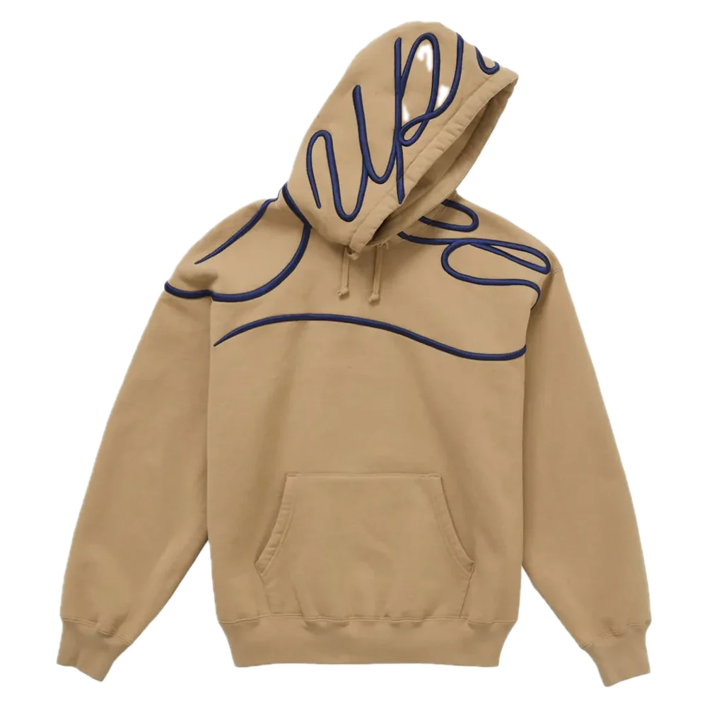Supreme – Kapuzenpullover mit Schulterschriftzug