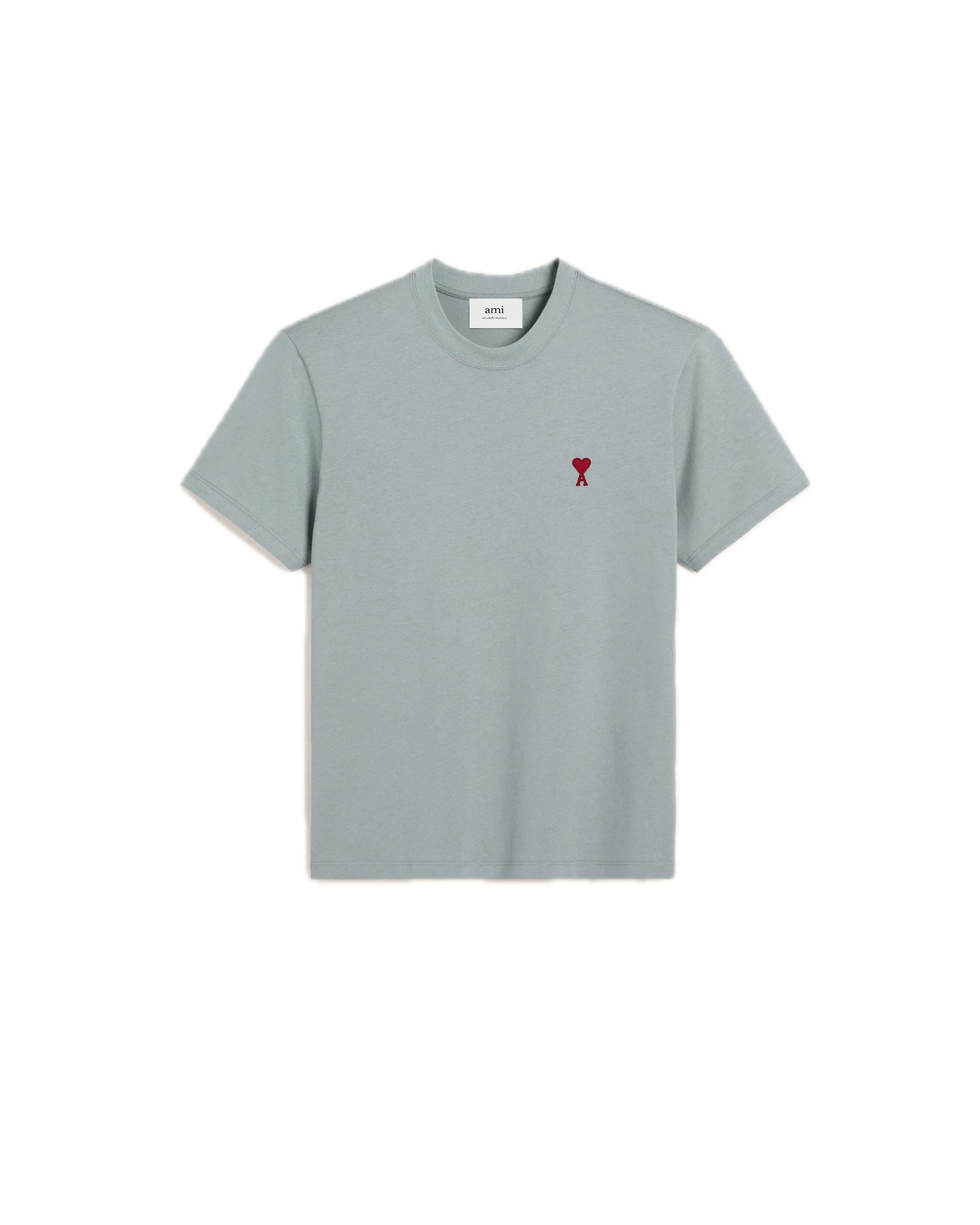 Ami Paris Ami de Coeur T-Shirt Lehmblau