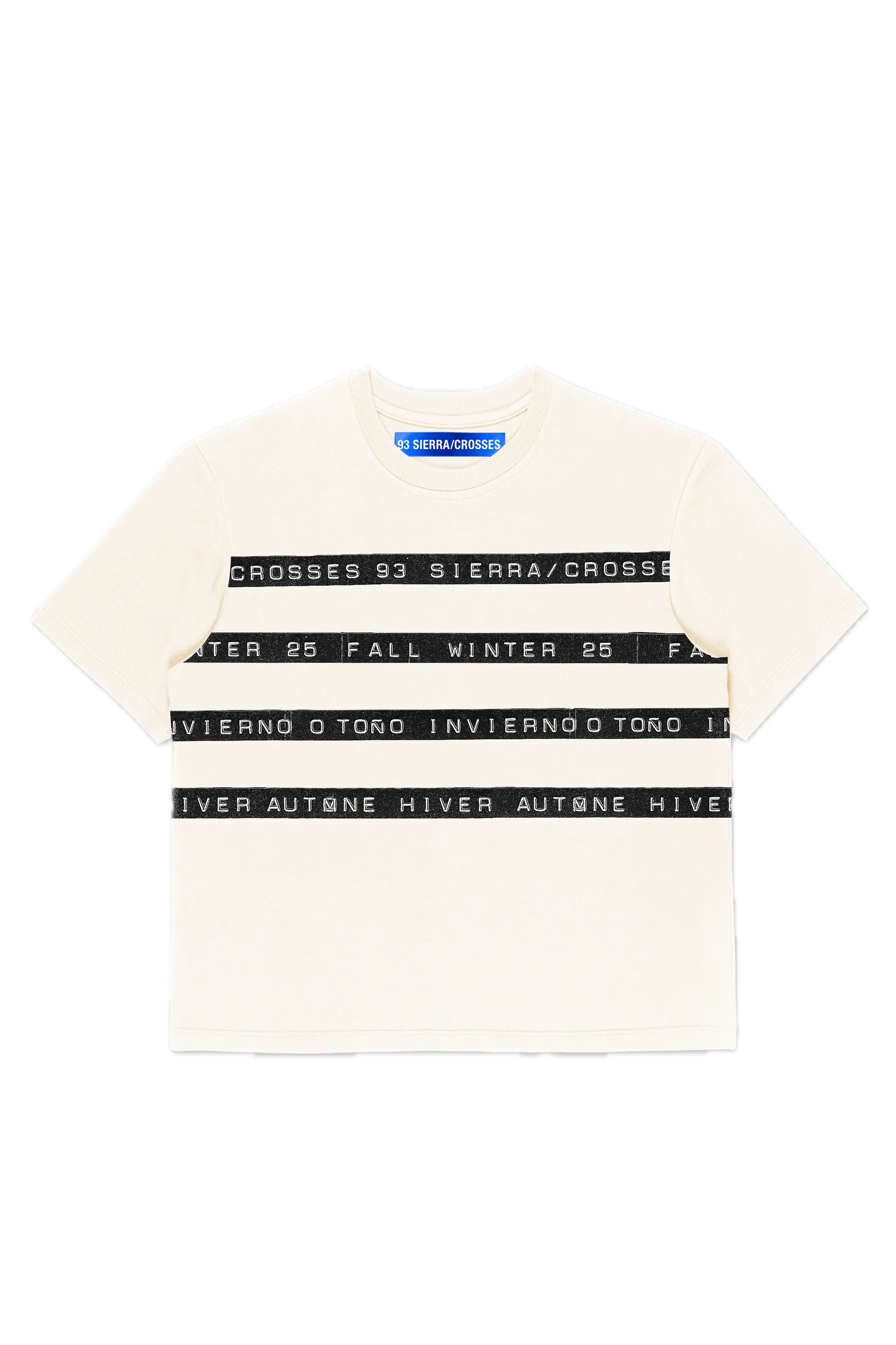 93 Sierra/Crosses Notebook T-shirt White