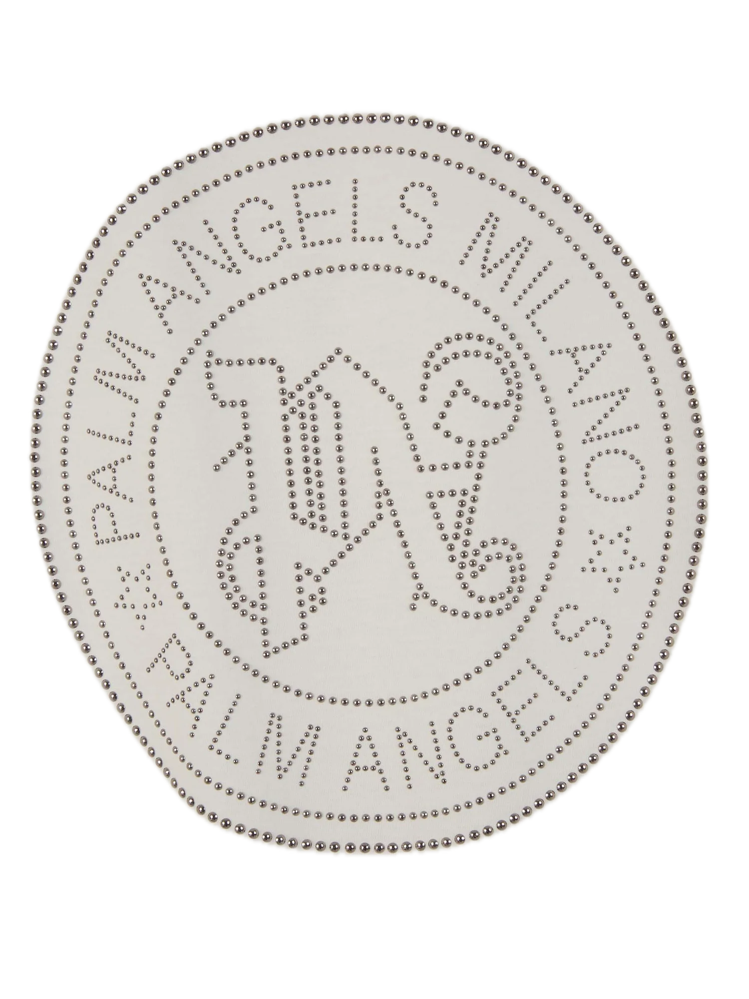 Palm Angels Milano studded White T-shirt