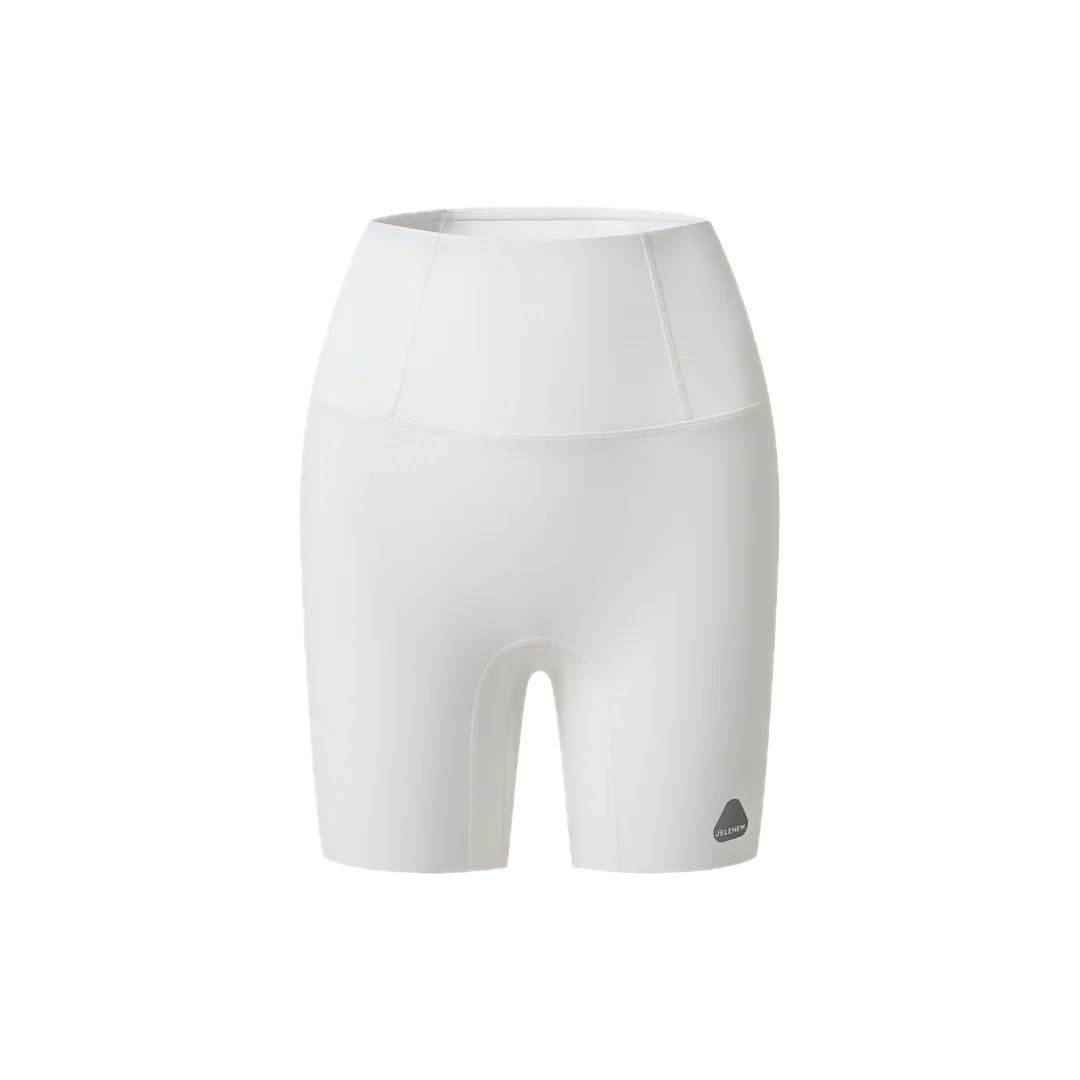 Jelenew High-Rise Short 5,5" Cremeweiß
