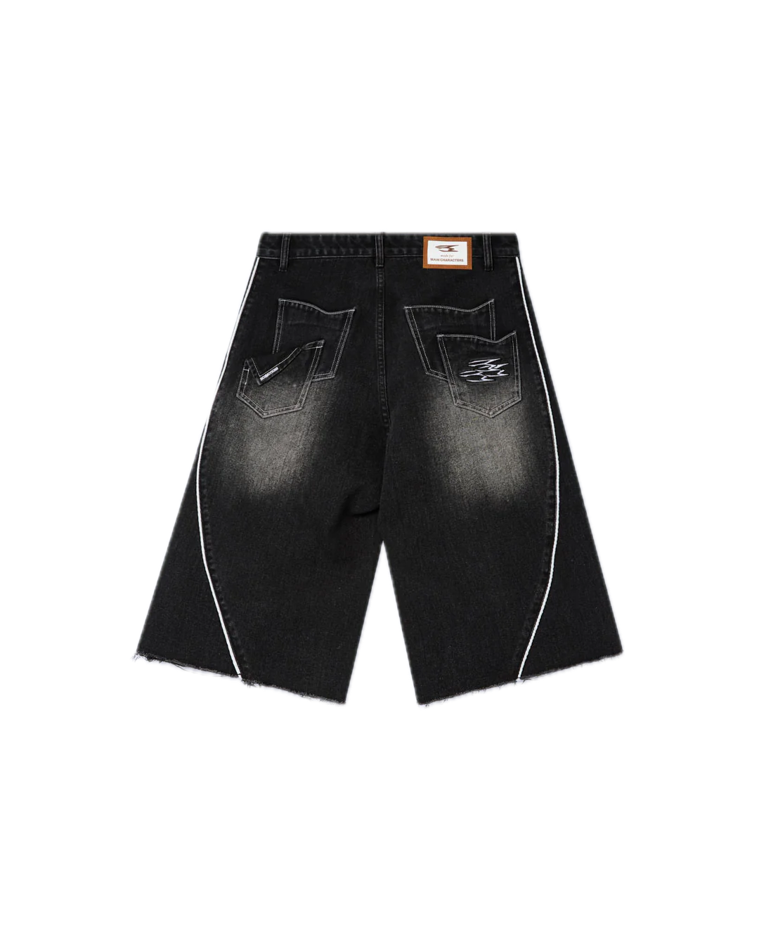 Noemotions Denim Jorts Washed Black