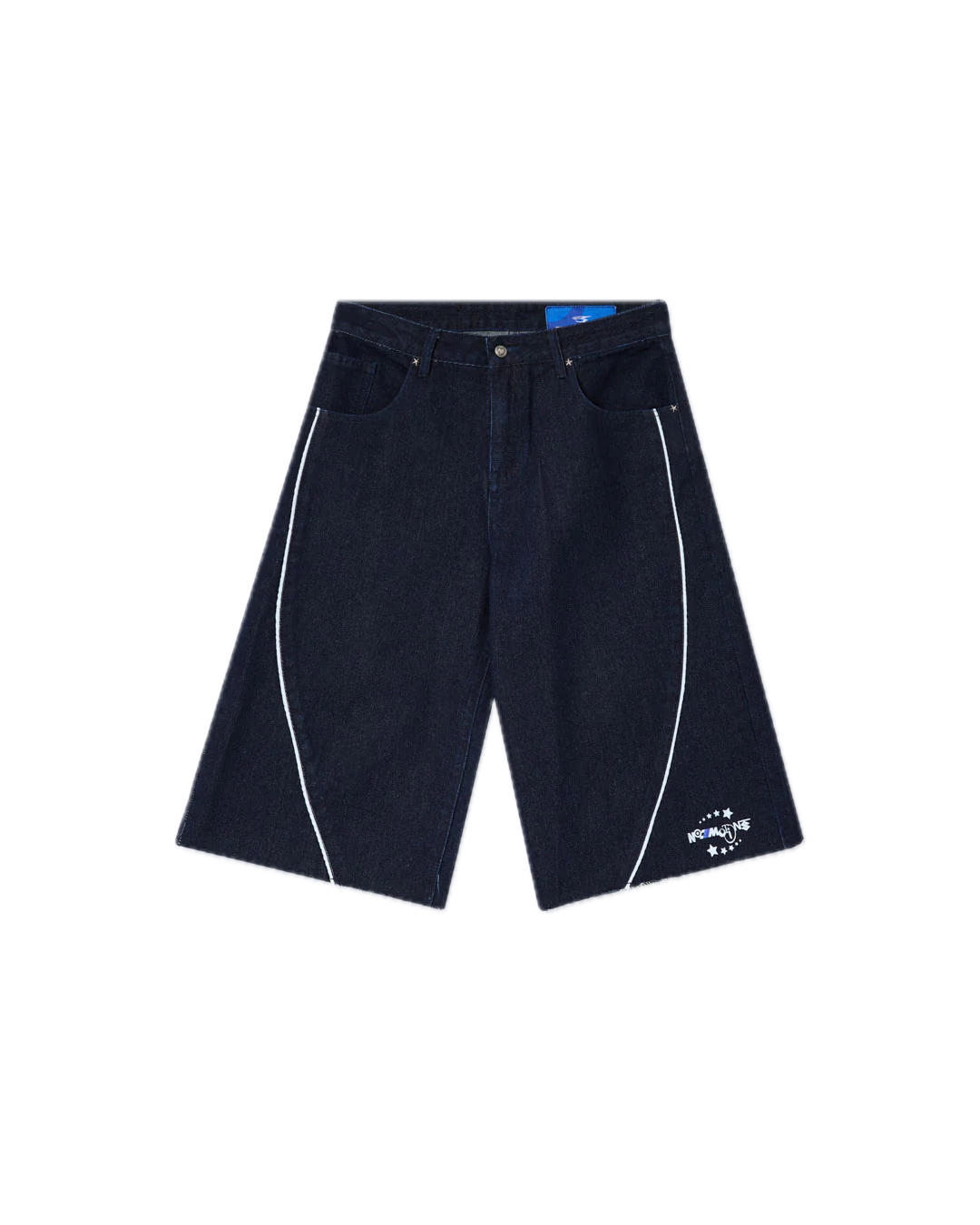 Noemotions Denim Jorts Raw Blue