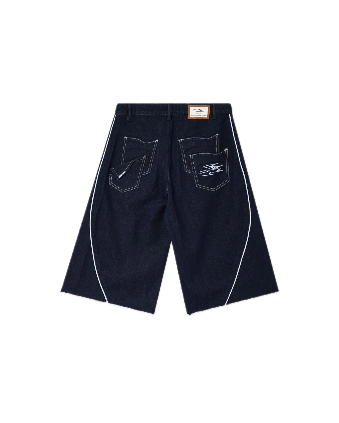 Noemotions Denim Jorts Raw Blue