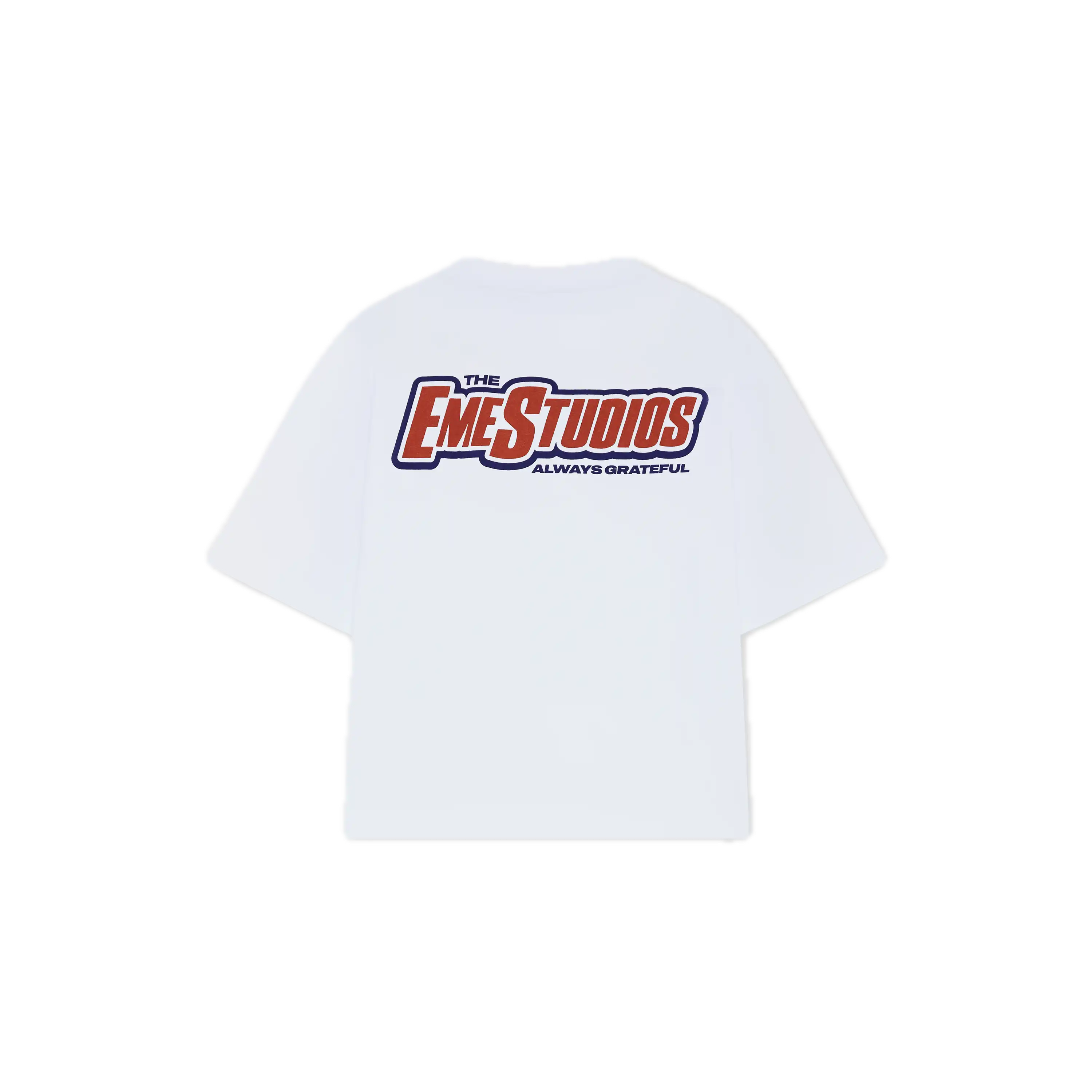 Eme Studios Shining Pearl Oversized Tee White