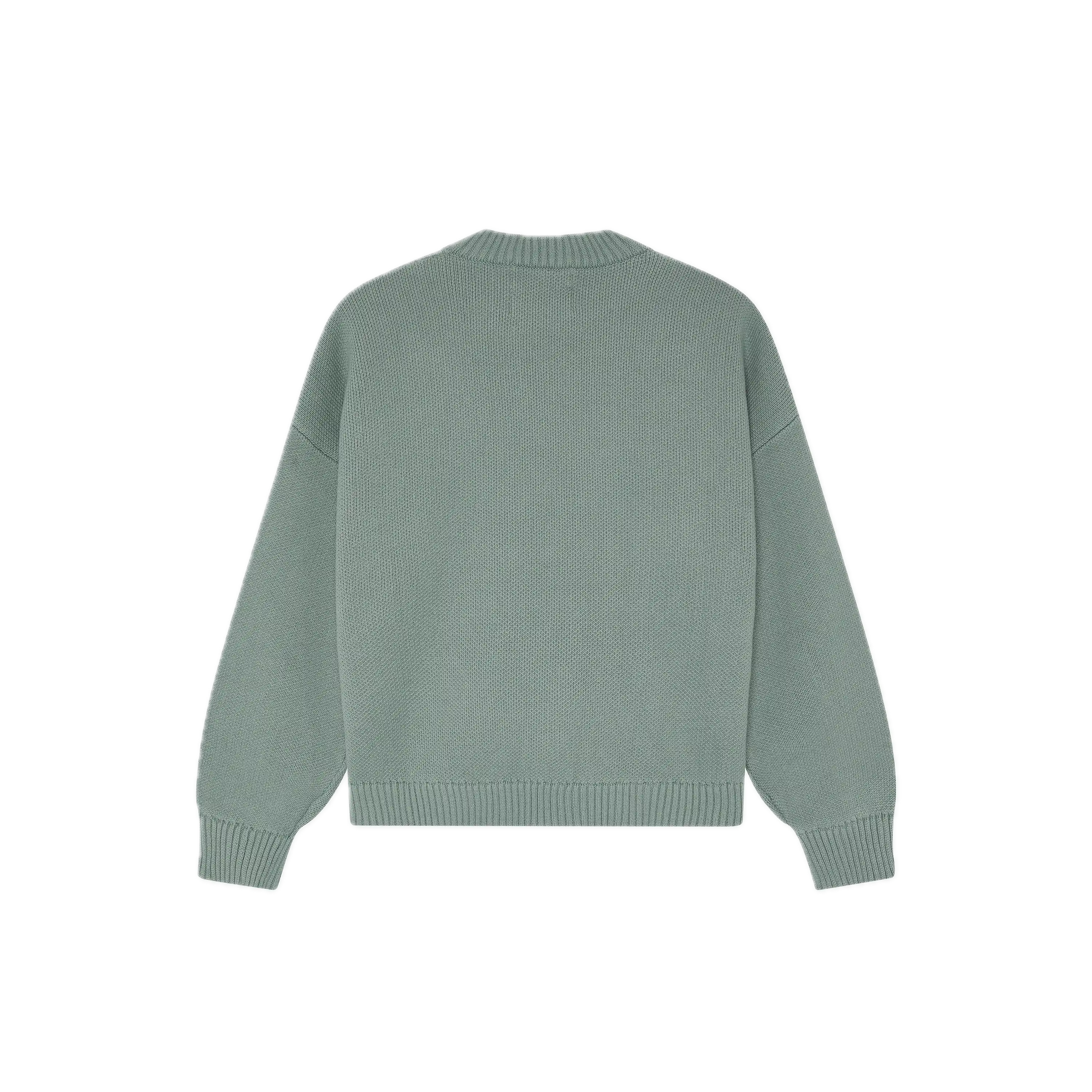 Eme Studios Master Aqua Green Knit Sweater