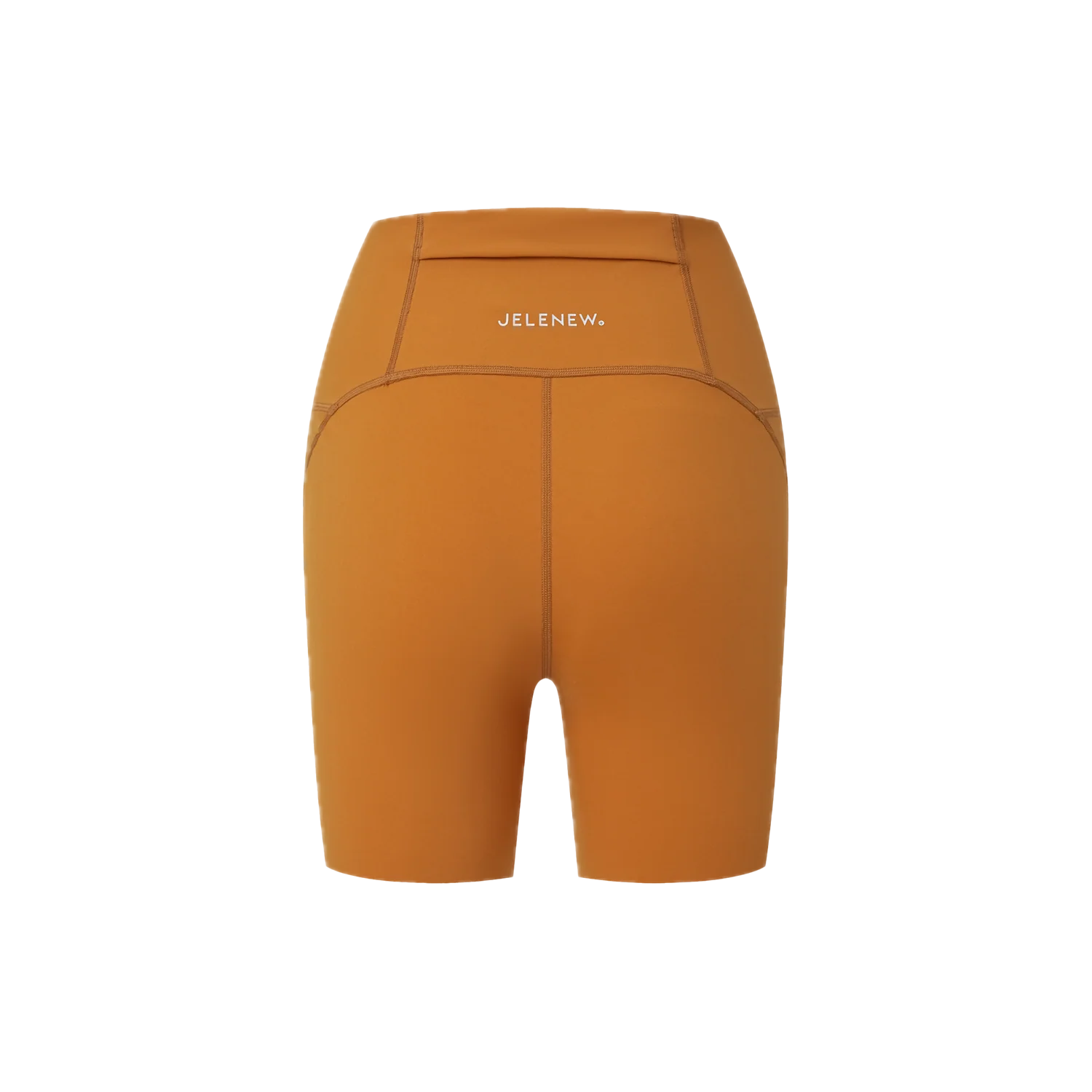 Jelenew High-Rise Short 5,5" Dunkelorange