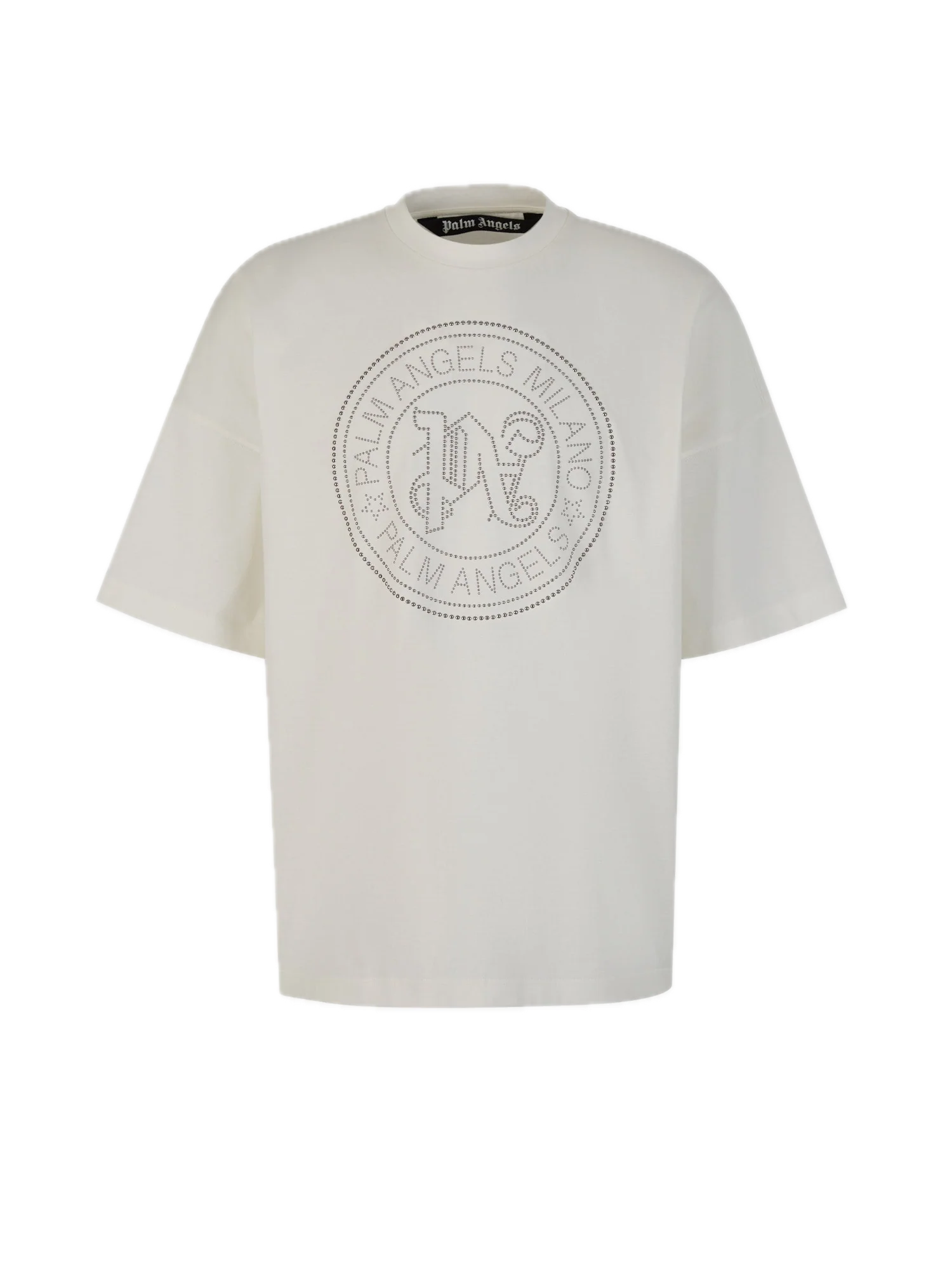 Palm Angels Milano studded White T-shirt