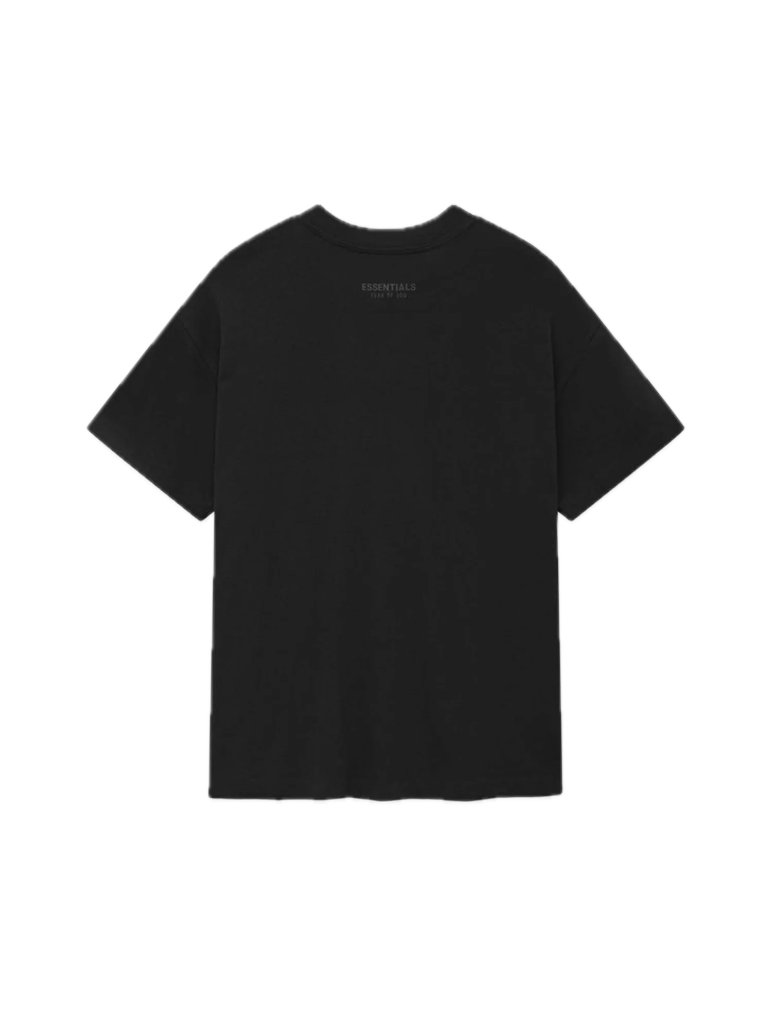 Fear of God Essentials Essential Schwarzes T-Shirt