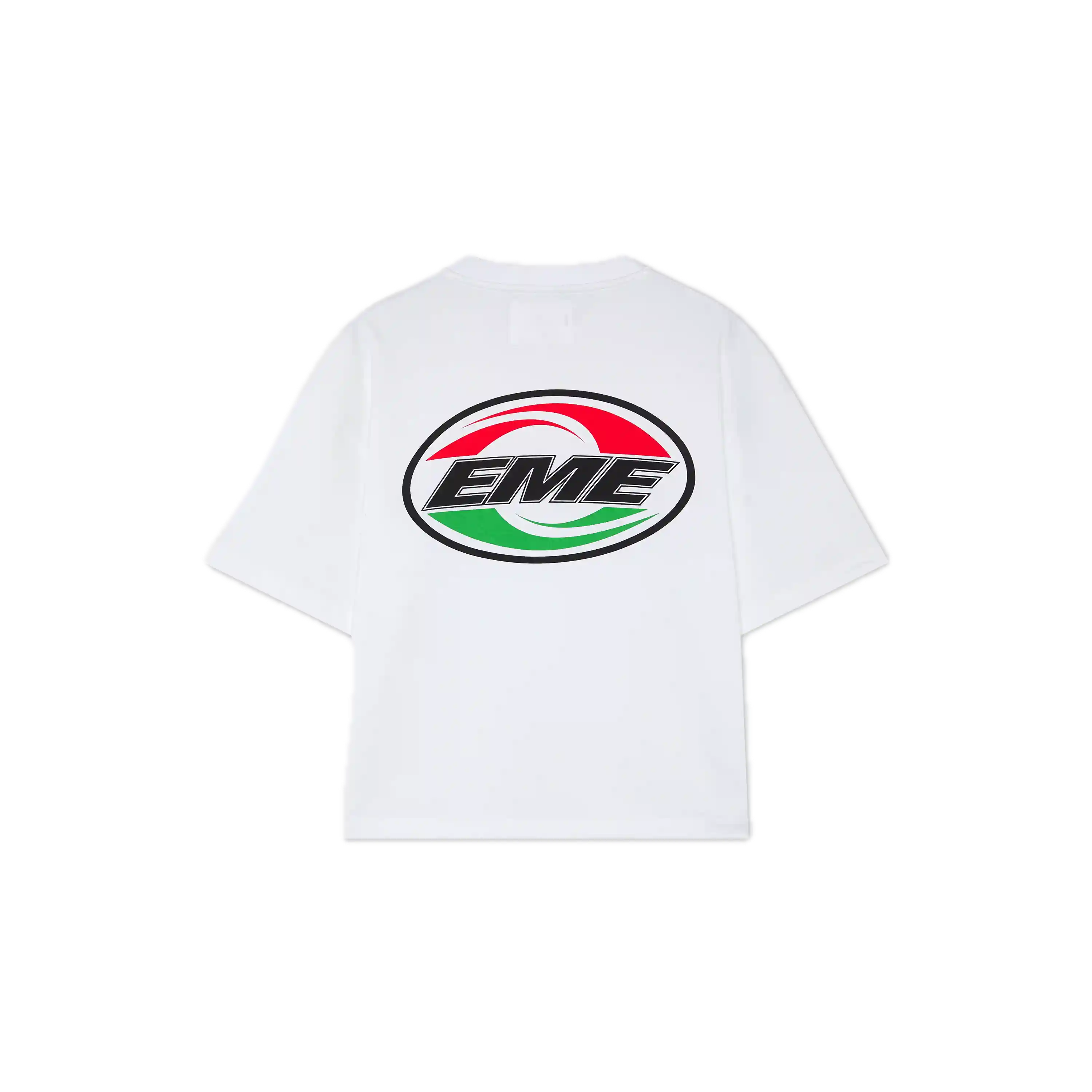 Eme Studios Duality Pearl Oversized Tee White