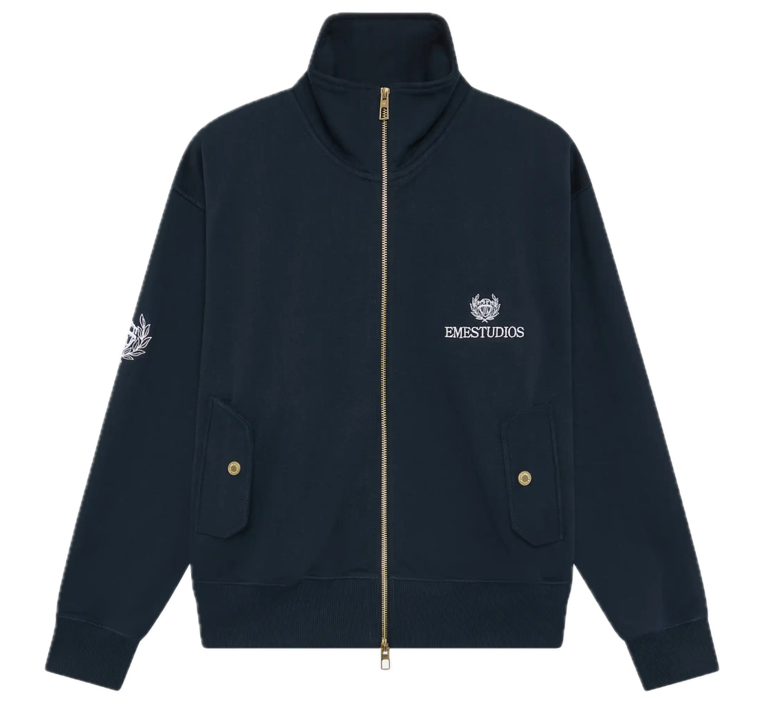 Eme Studios Serv Navy Full Zip Jacket